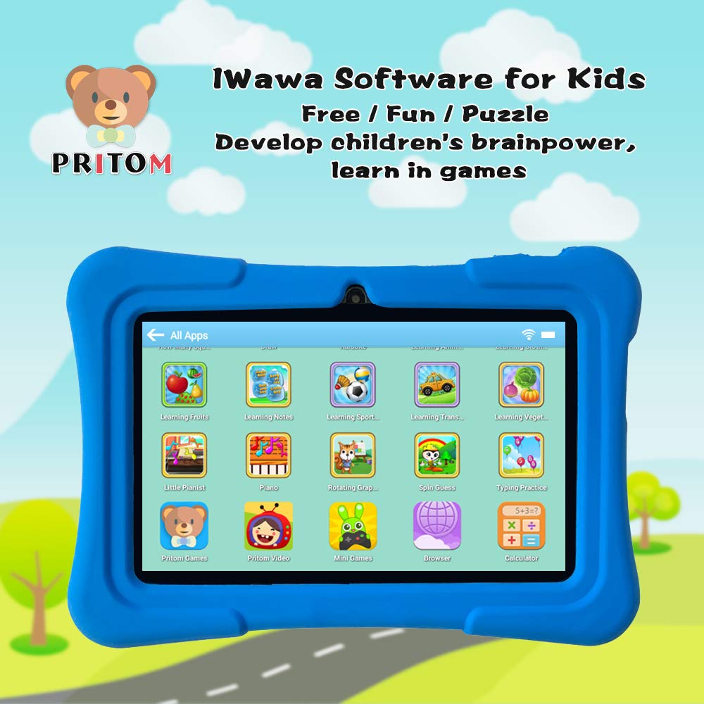 Foto 3 pulgar | Tableta Infantil Pritom De 7 Pulgadas, Cuádruple Núcleo, 32 Gb, Android Con Funda - Venta Internacional.