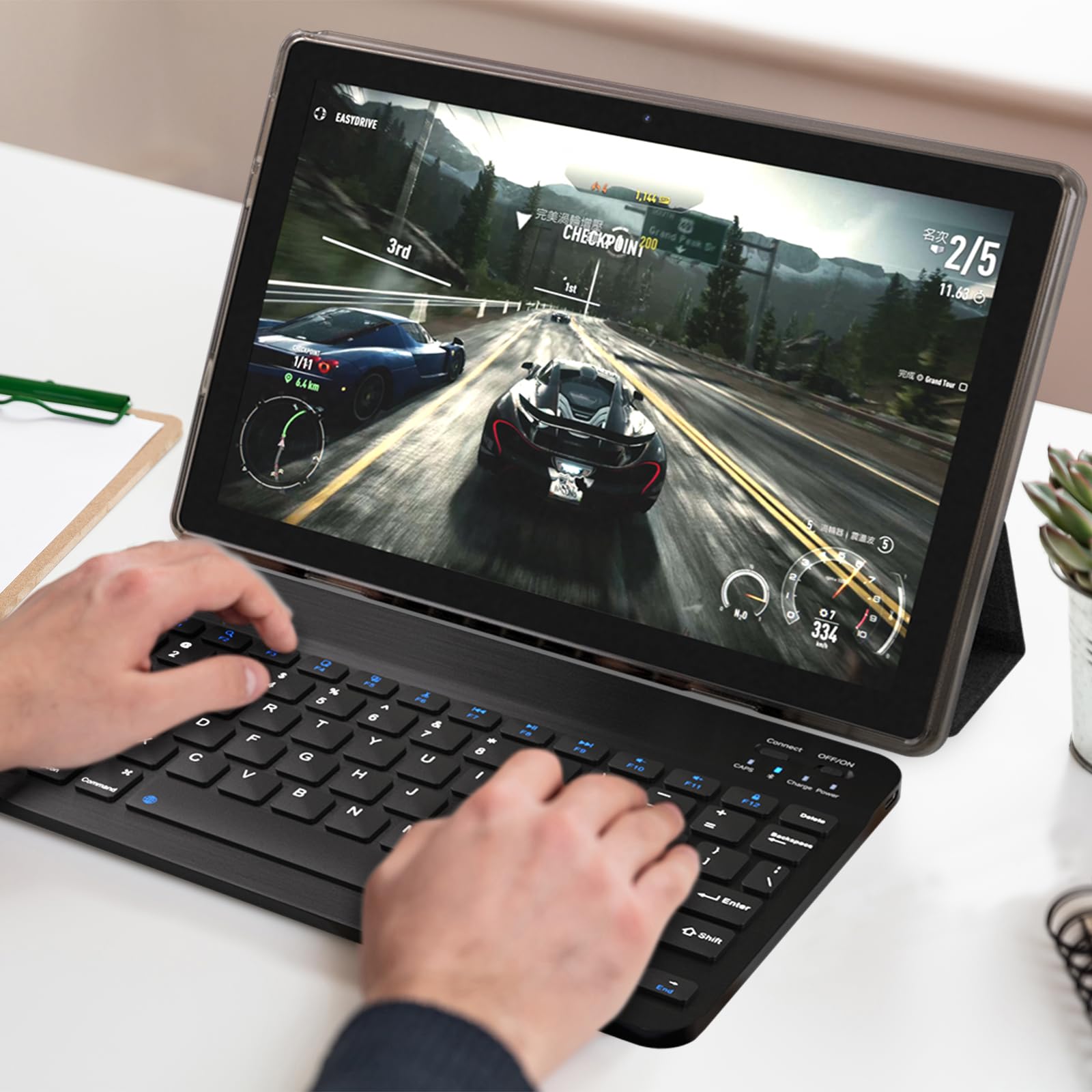 Foto 3 | Tableta Novojoy 2 En 1, 10 Pulgadas, Android 14, 8 Gb De Ram, 64 Gb De Rom - Venta Internacional.