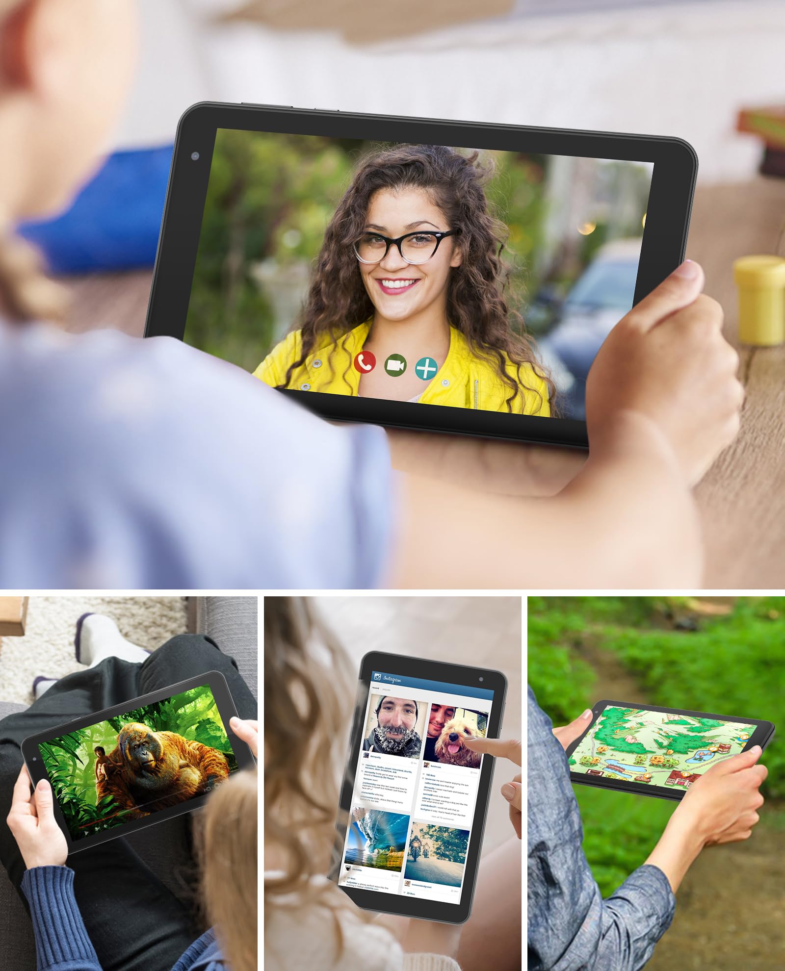 Foto 5 | Tablet Baken Android 13 De 7 Pulgadas, 4 Gb De Ram, 32 Gb De Rom, 1 Tb, Ampliar - Venta Internacional.