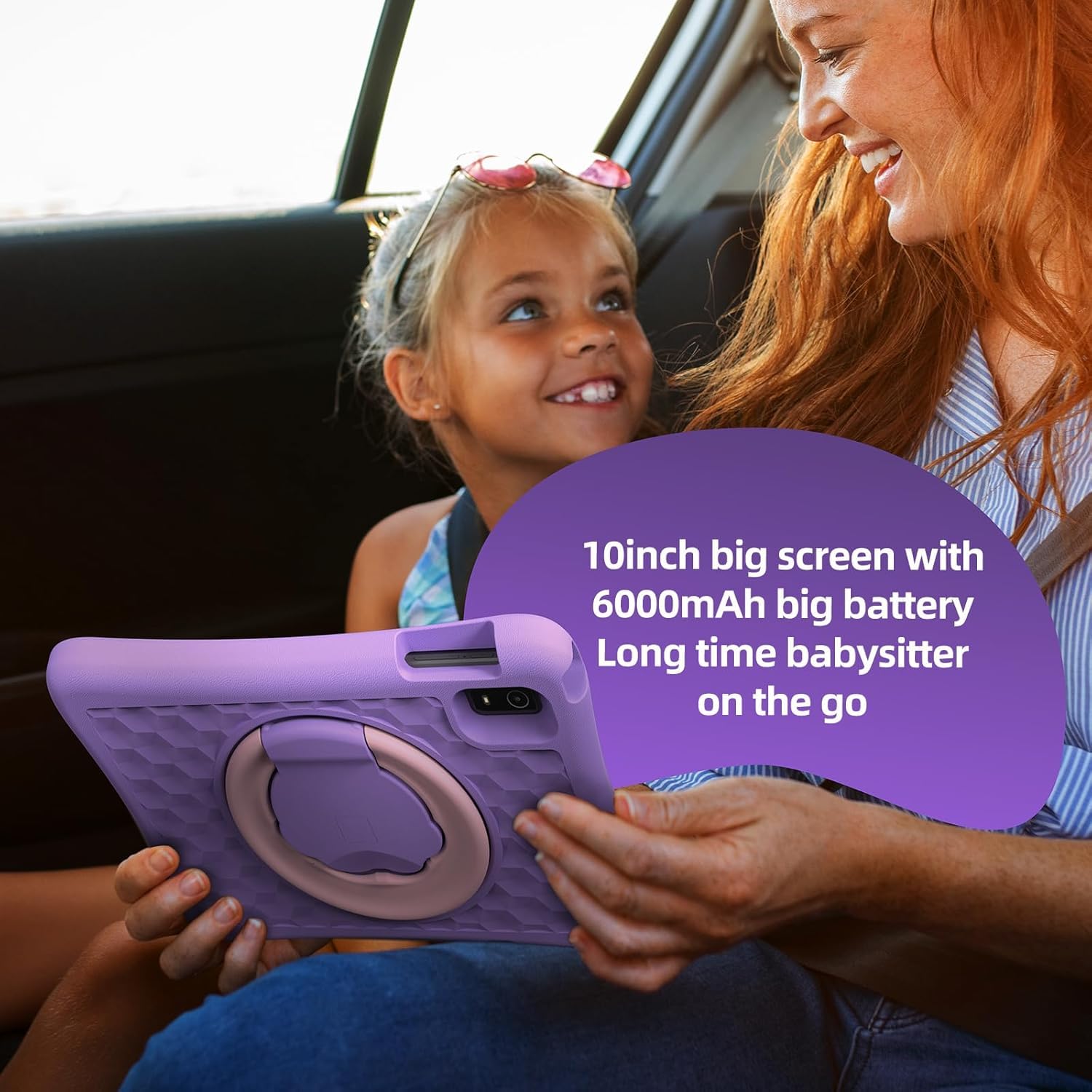 Foto 3 pulgar | Tableta Infantil Plimpton 2025 De 10 Pulgadas Con Android 14, 4 Gb+64 Gb, Violeta - Venta Internacional.