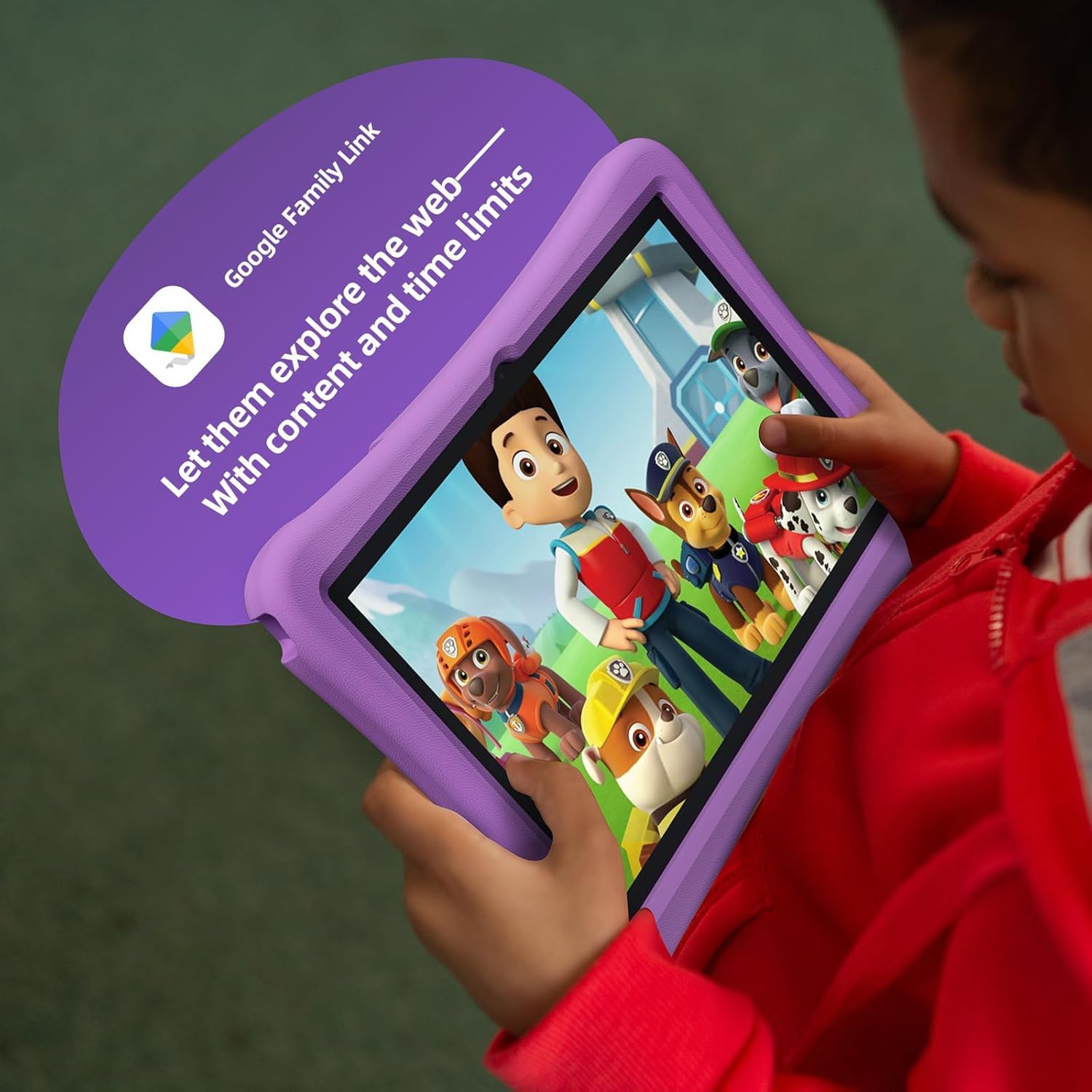 Foto 3 | Tableta Infantil Plimpton 2025 De 10 Pulgadas Con Android 14, 4 Gb+64 Gb, Violeta - Venta Internacional.