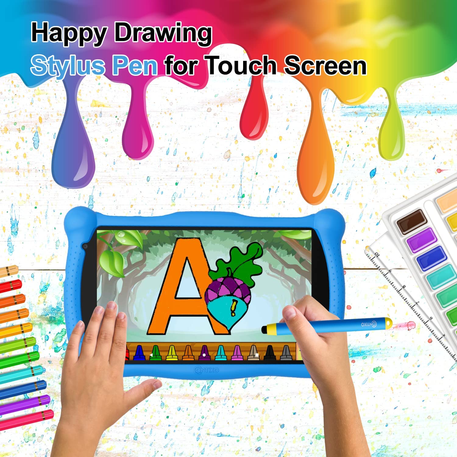 Foto 6 pulgar | Tablet Infantil Contixo V10 32 Gb Wifi 7 Pulgadas Hd Con Disney Blue - Venta Internacional.