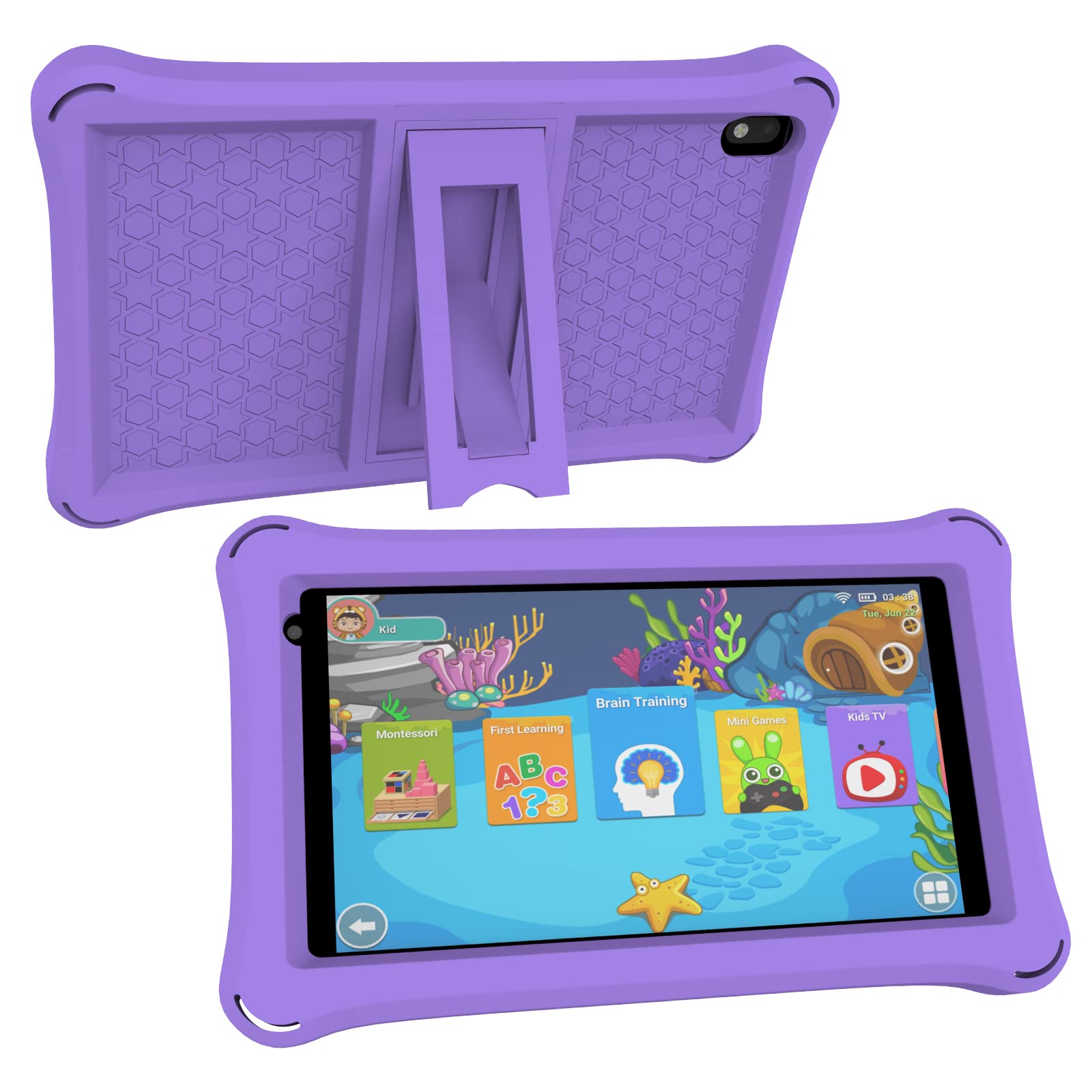 Foto 2 pulgar | Tablet Atozee Kids De 7 Pulgadas Con Android, 32 Gb De Rom Y 4 Gb De Ram, Con Funda - Venta Internacional.