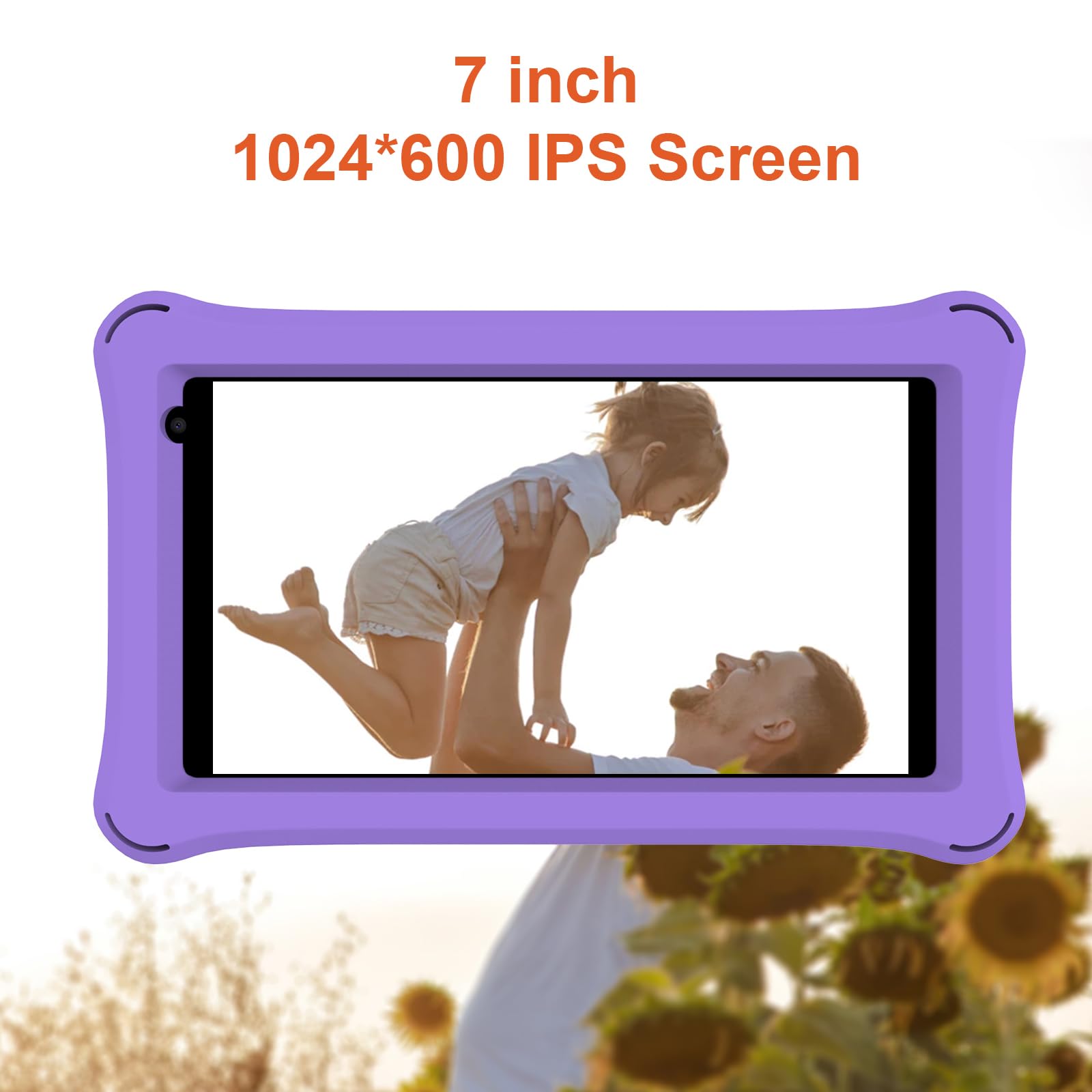 Foto 5 pulgar | Tablet Atozee Kids De 7 Pulgadas Con Android, 32 Gb De Rom Y 4 Gb De Ram, Con Funda - Venta Internacional.
