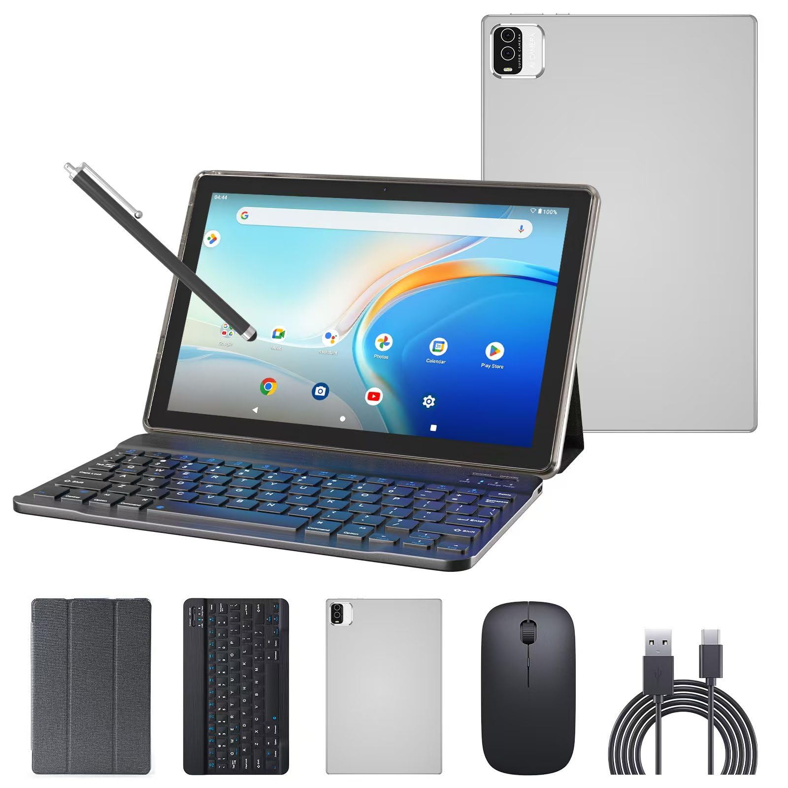 Foto 2 pulgar | Tablet Atozee Android 14 10,1 Pulgadas, 8 Gb De Ram, 64 Gb De Rom, 6000 Mah, 5g Wifi - Venta Internacional.
