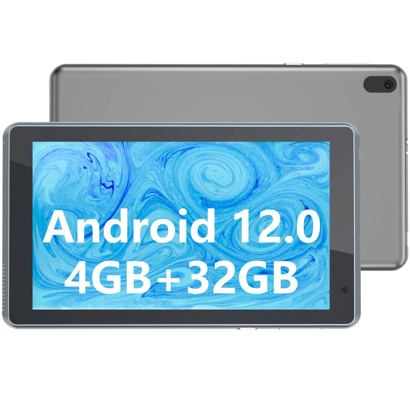 Tablet Byandby Android 12.0 De 7 Pulgadas, 4 Gb De Ram, 32 Gb De Rom, Color Plateado - Venta Internacional.