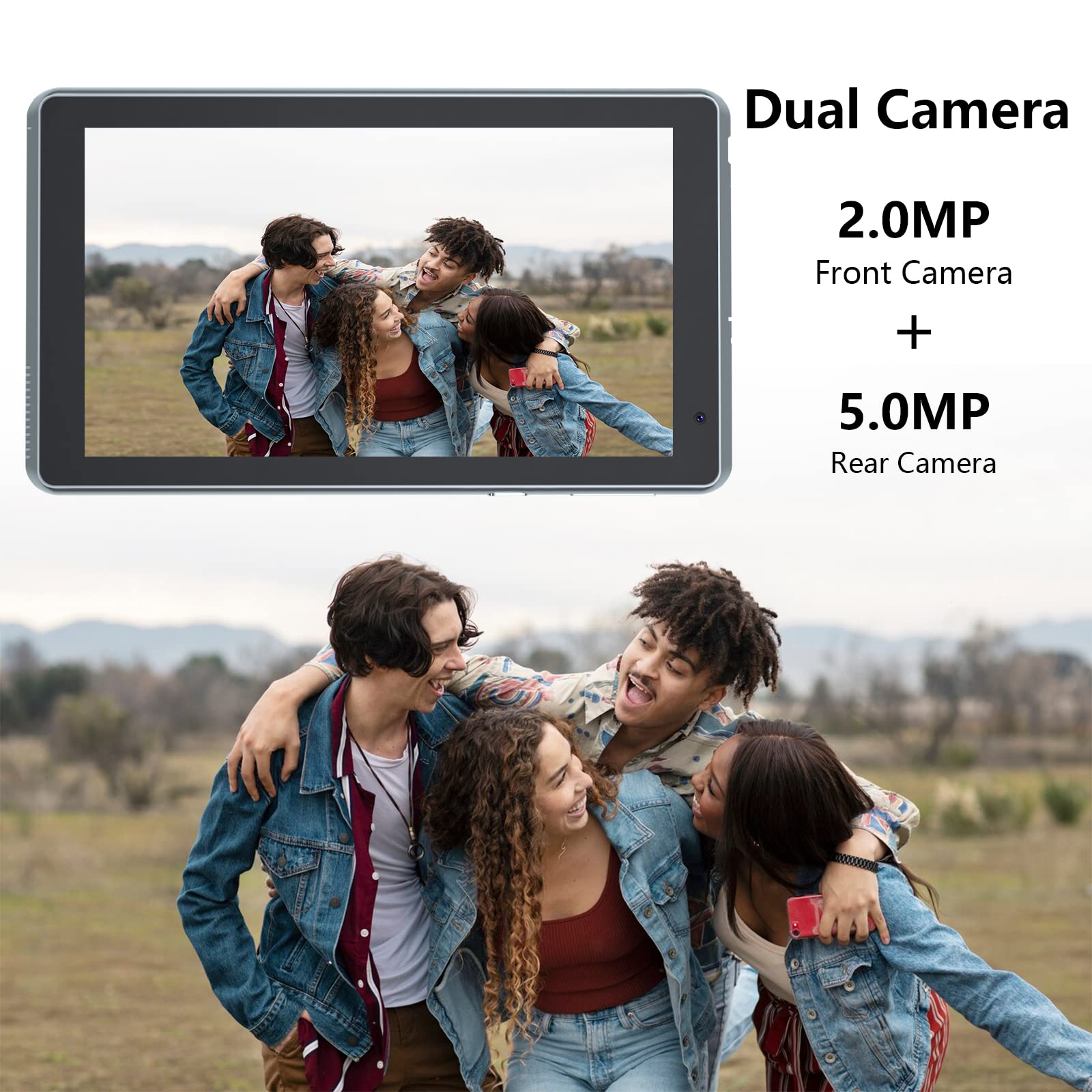 Foto 5 | Tablet Byandby Android 12.0 De 7 Pulgadas, 4 Gb De Ram, 32 Gb De Rom, Color Plateado - Venta Internacional.