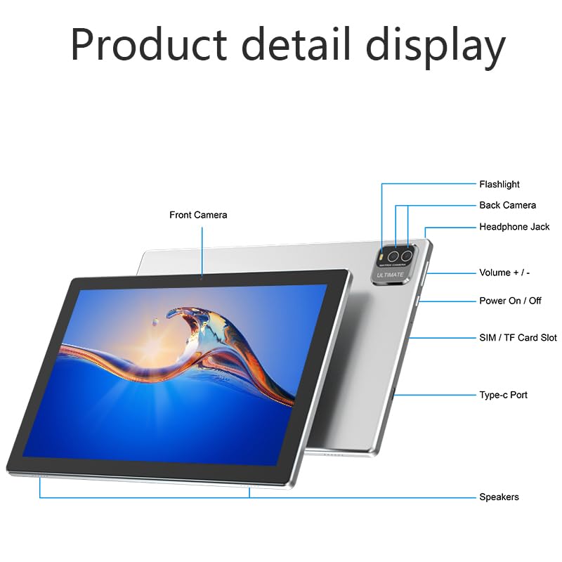 Foto 5 pulgar | Tablet Atozee De 10 Pulgadas Con Android 13, 8 Gb De Ram, 64 Gb De Almacenamiento, Cámara De 8 Mp - Venta Internacional