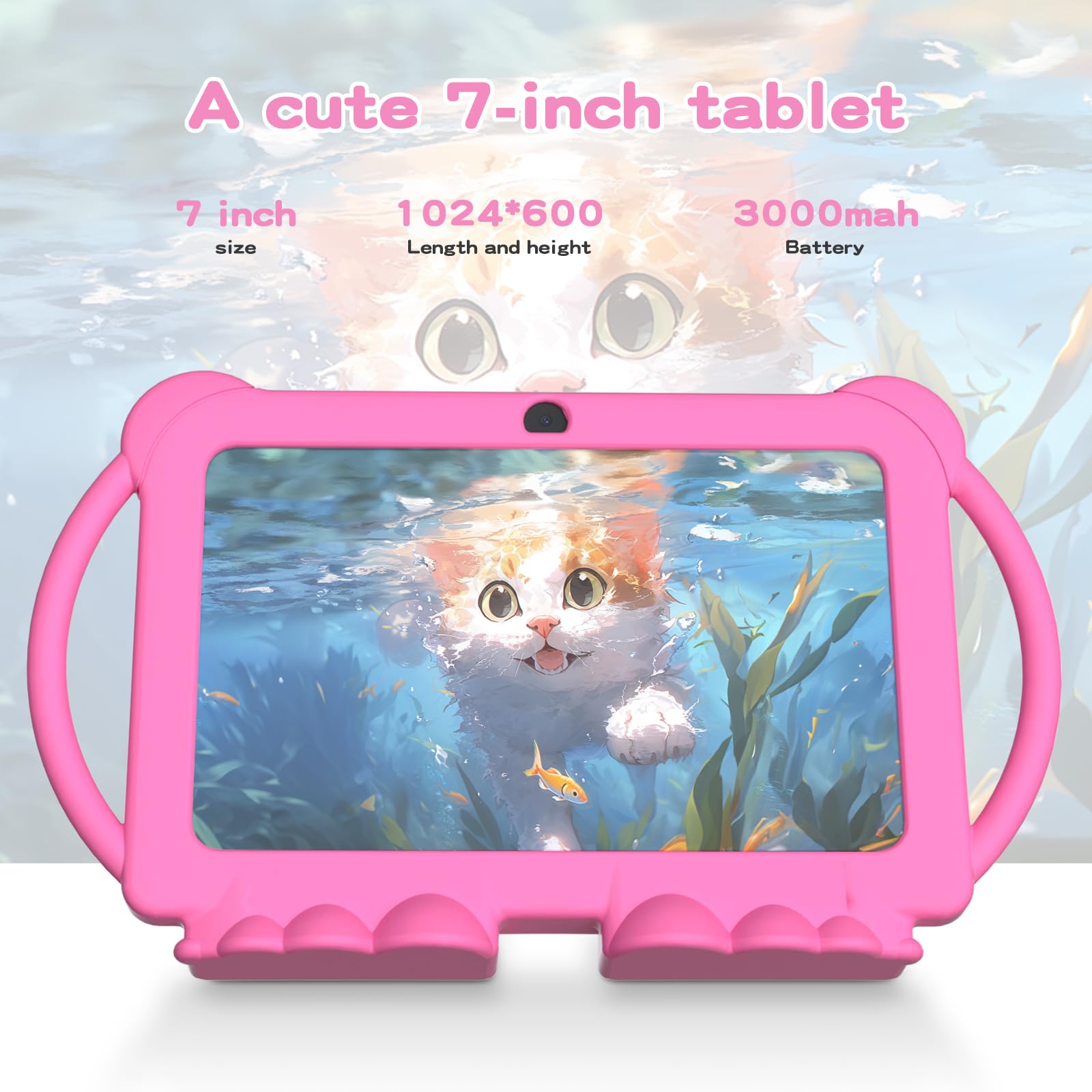 Foto 3 pulgar | Tableta Para Niños Novojoy 7 Pulgadas Android 12 32gb+4gb Wifi Bt - Venta Internacional.