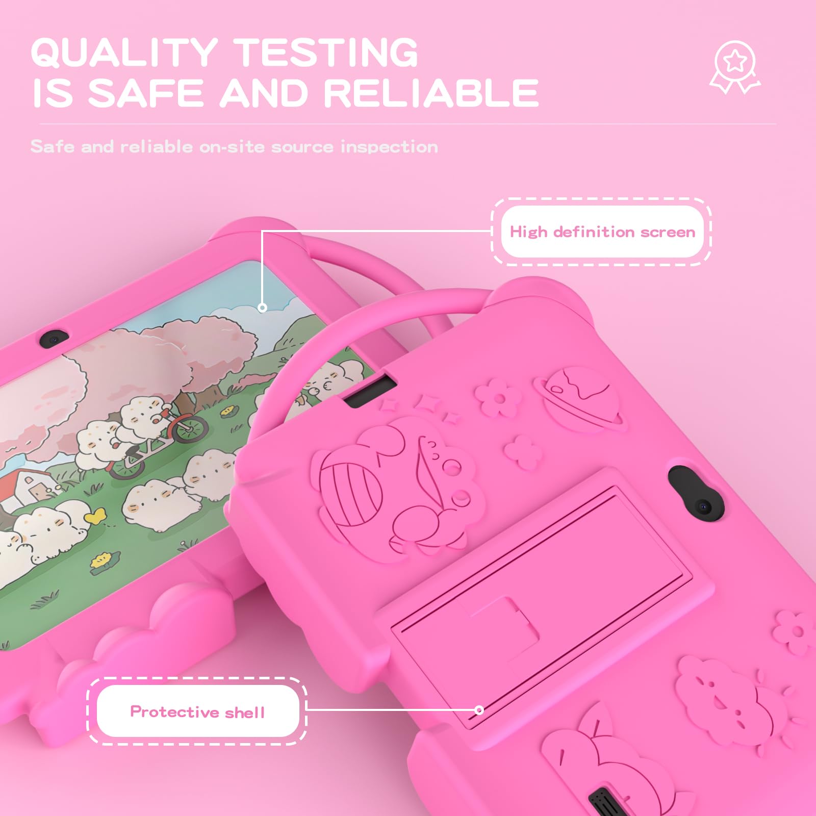 Foto 7 | Tableta Para Niños Novojoy 7 Pulgadas Android 12 32gb+4gb Wifi Bt - Venta Internacional.