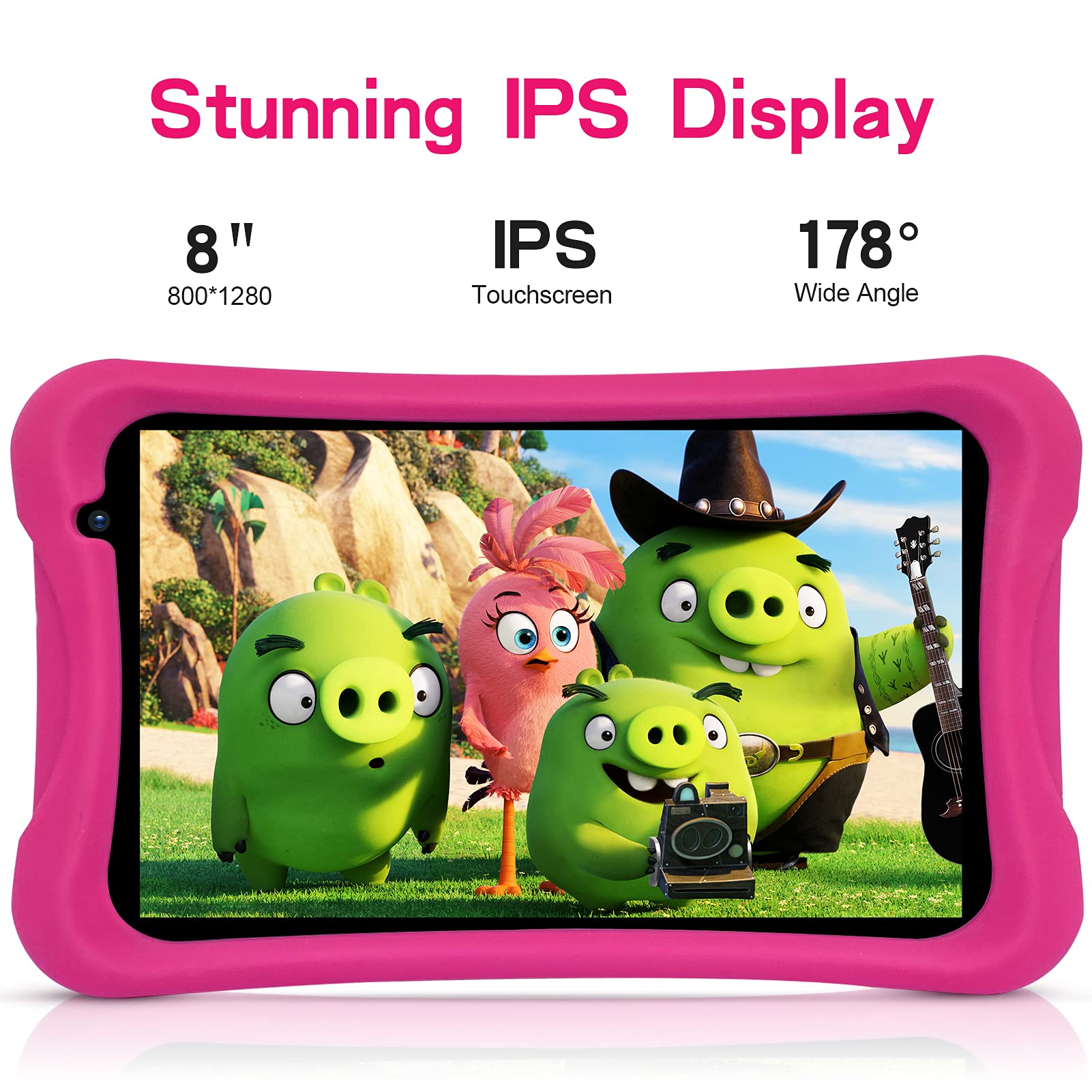 Foto 6 | Tableta Infantil Pritom L8 8 Pulgadas 64 Gb Android 10 Wifi Bluetooth - Venta Internacional.