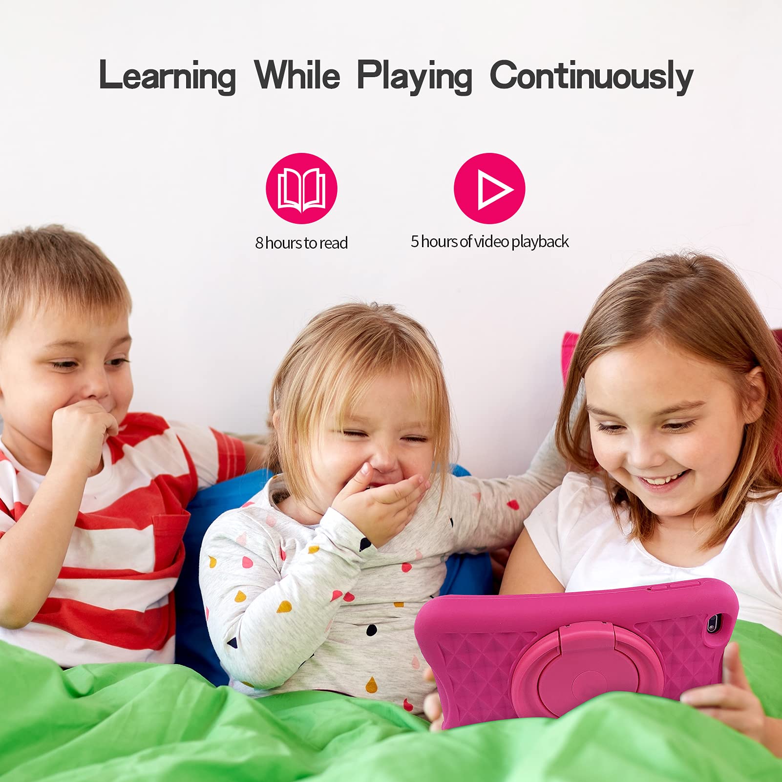 Foto 7 | Tableta Infantil Pritom L8 8 Pulgadas 64 Gb Android 10 Wifi Bluetooth - Venta Internacional.