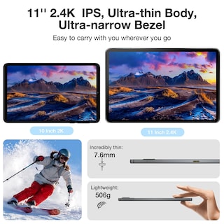 Foto 2 | Tablet Doogee T30s de 11 Pulgadas 2,4 K Android 14 16 Gb de Ram 256 Gb de Rom - Venta Internacional