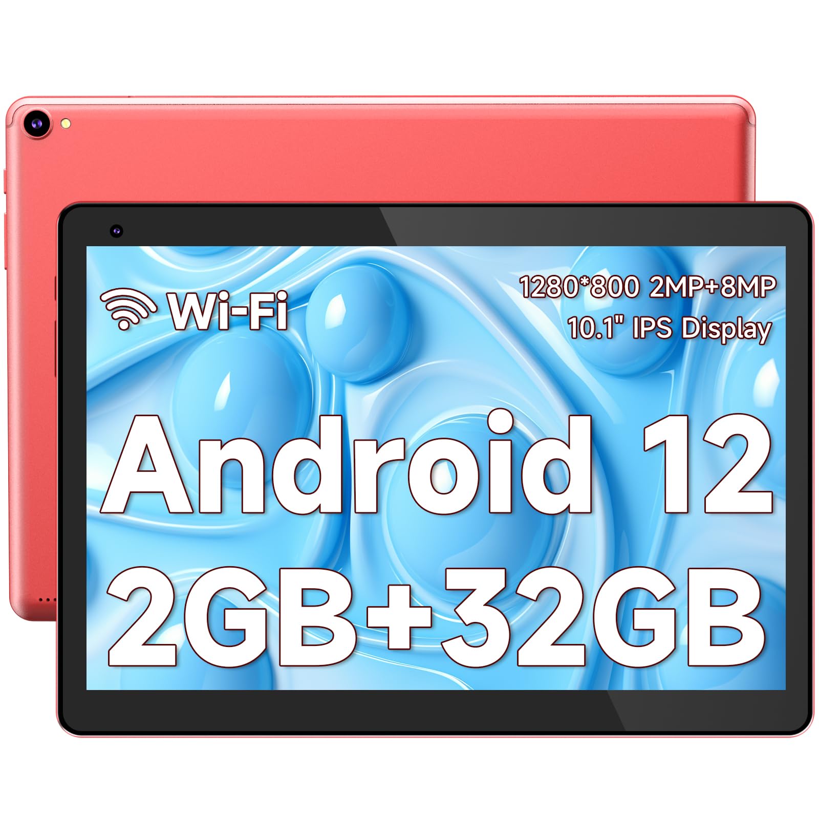 Foto 2 pulgar | Tablet Coopers Android 12 10" 32 GB Rom 512 GB Expand Red - Venta Internacional