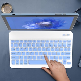 Foto 7 | Tablet 2 en 1 Zzb 10.1'' Android 14 8 GB Ram 64 GB Azul + Accesorios - Venta Internacional