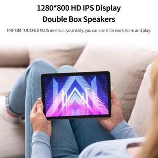 Foto 5 | Tablet Pritom Touch 10 Plus 10" Android 14 64 GB Azul - Venta Internacional