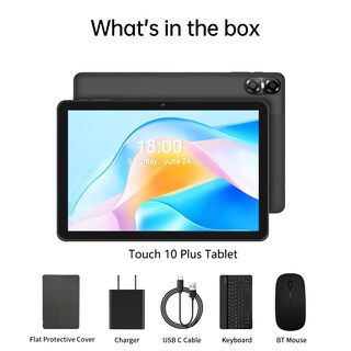 Foto 7 | Tablet Pritom Touch 10 Plus 10" Android 14 64 GB Azul - Venta Internacional