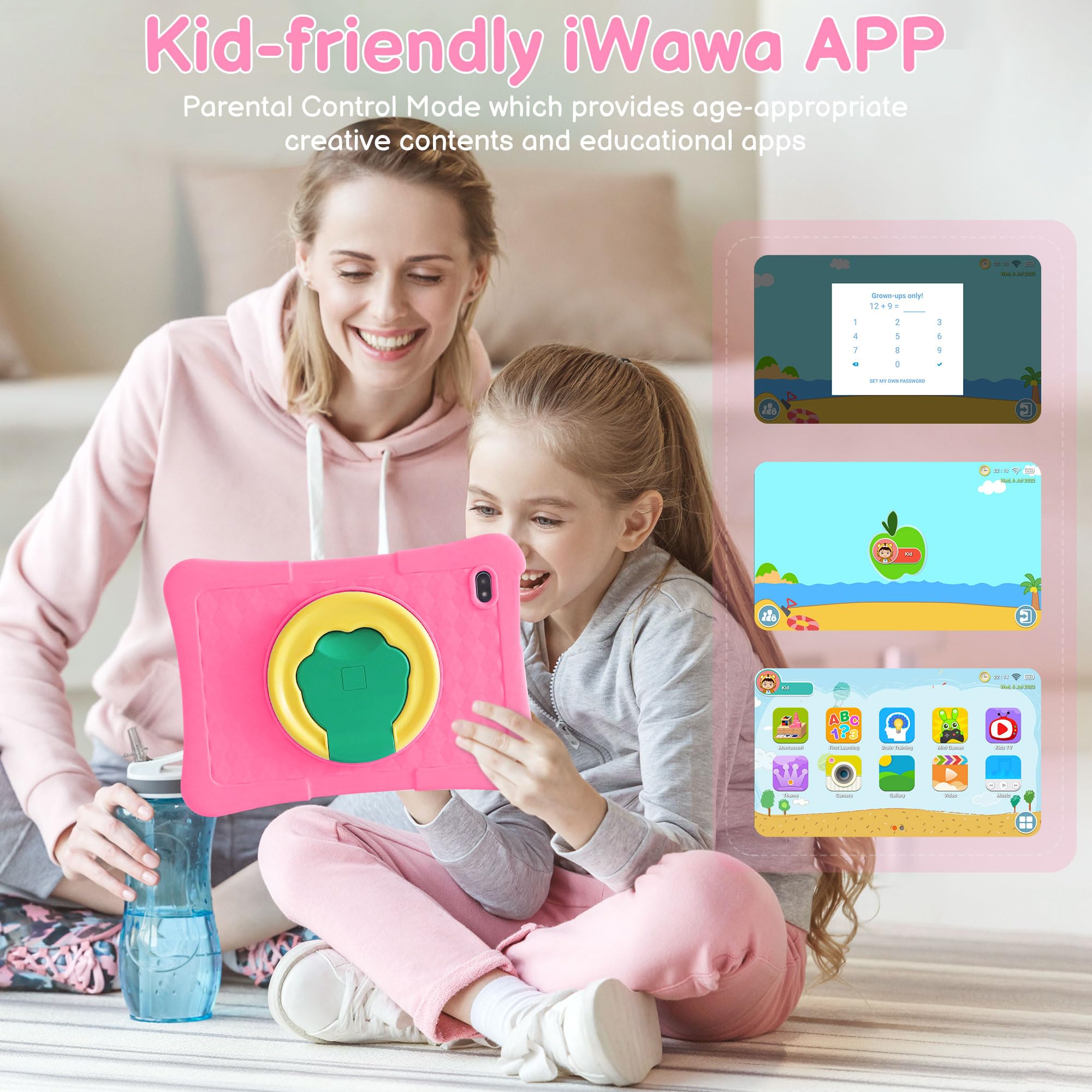 Foto 4 | Tablet Veidoo Kids T70 de 10,1'' Android 13 8 Gb de Ram 128 Gb de Rom - Venta Internacional