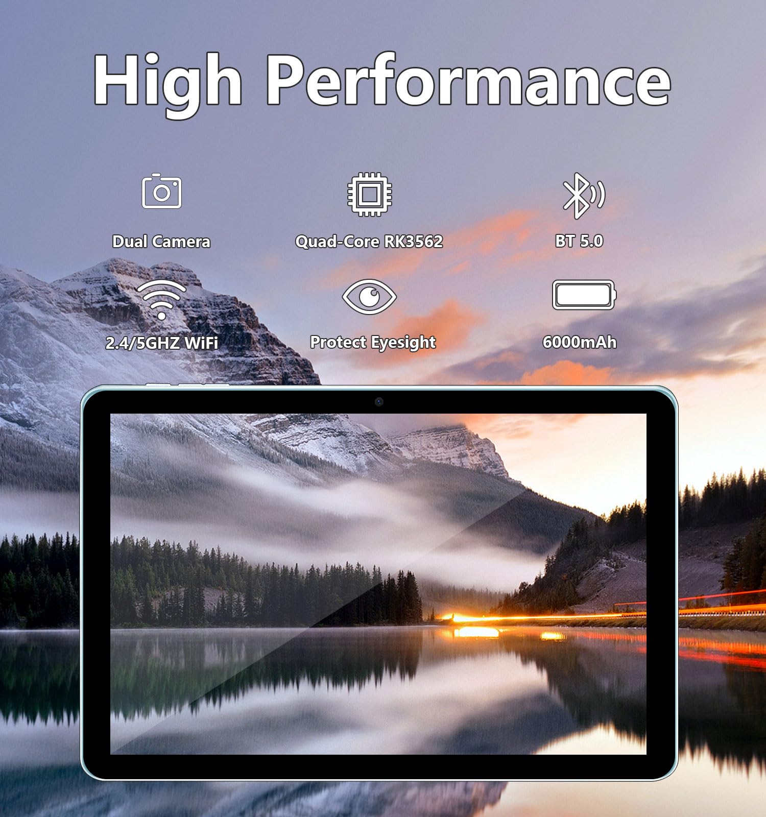 Foto 6 pulgar | Tablet Ecopad Android 13 10,1'' 6 GB de Ram 64 GB de Rom 1 Tb Azul - Venta Internacional