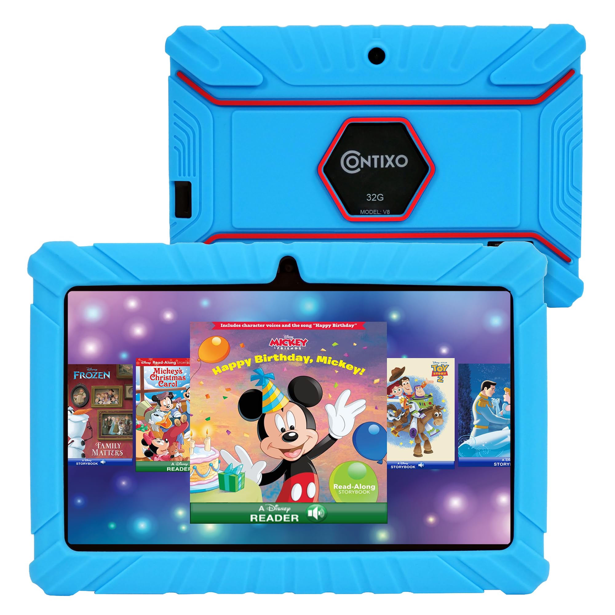 Foto 2 pulgar | Tablet Infantil Contixo 7 32GB de Almacenamiento Android Azul - Venta Internacional