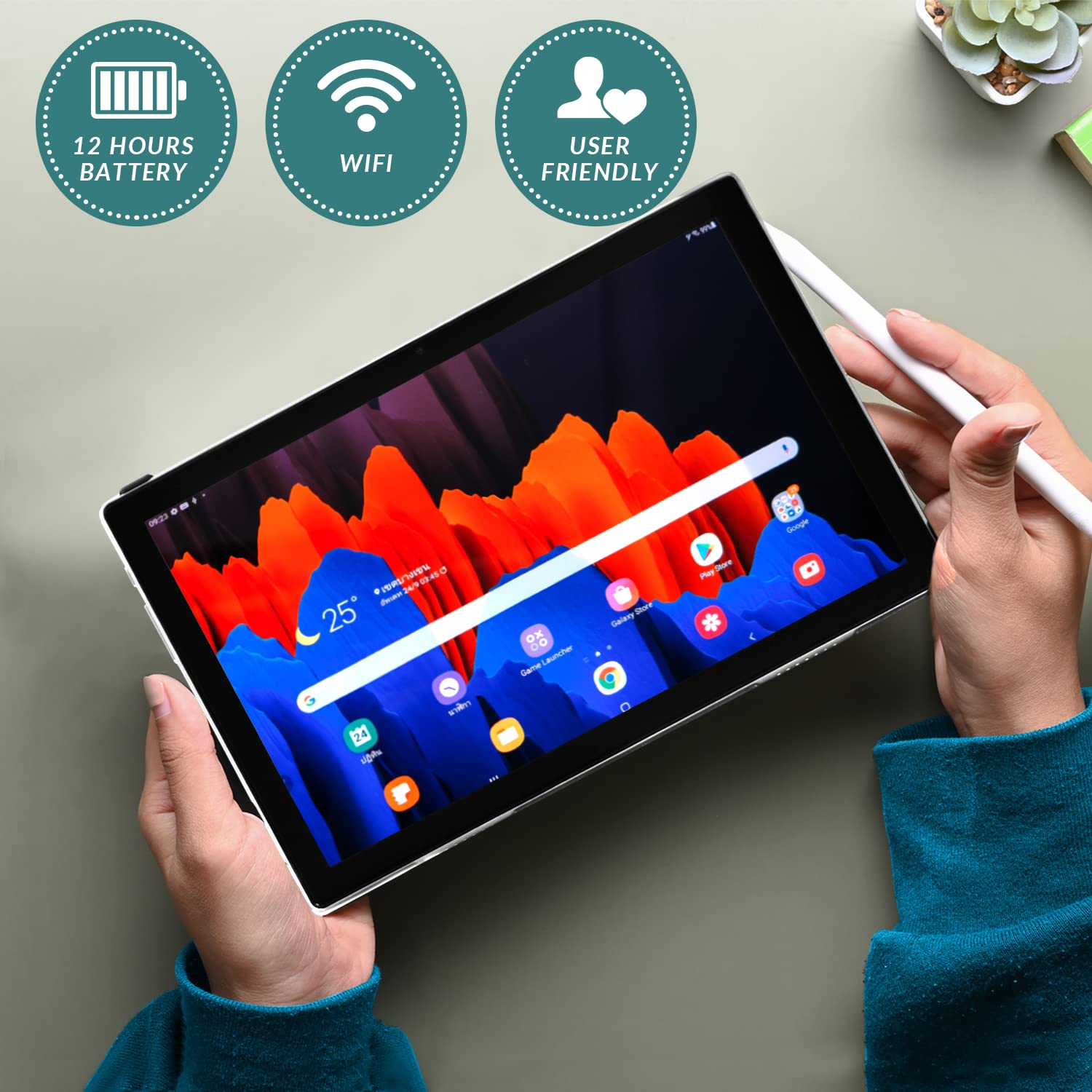 Foto 7 pulgar | Tablet Pyle Pantalla 1080p Hd de 10.1 Pulgadas 5000 Mah 2 GB de Ram 32 GB - Venta Internacional