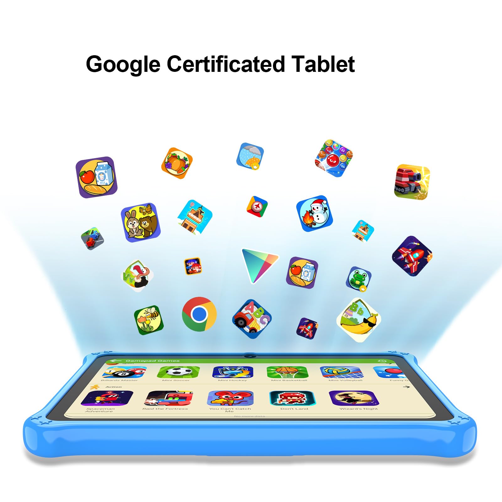 Foto 3 | Tableta Infantil Pritom de 7" y 32 GB con Android 13 con Wifi - Venta Internacional
