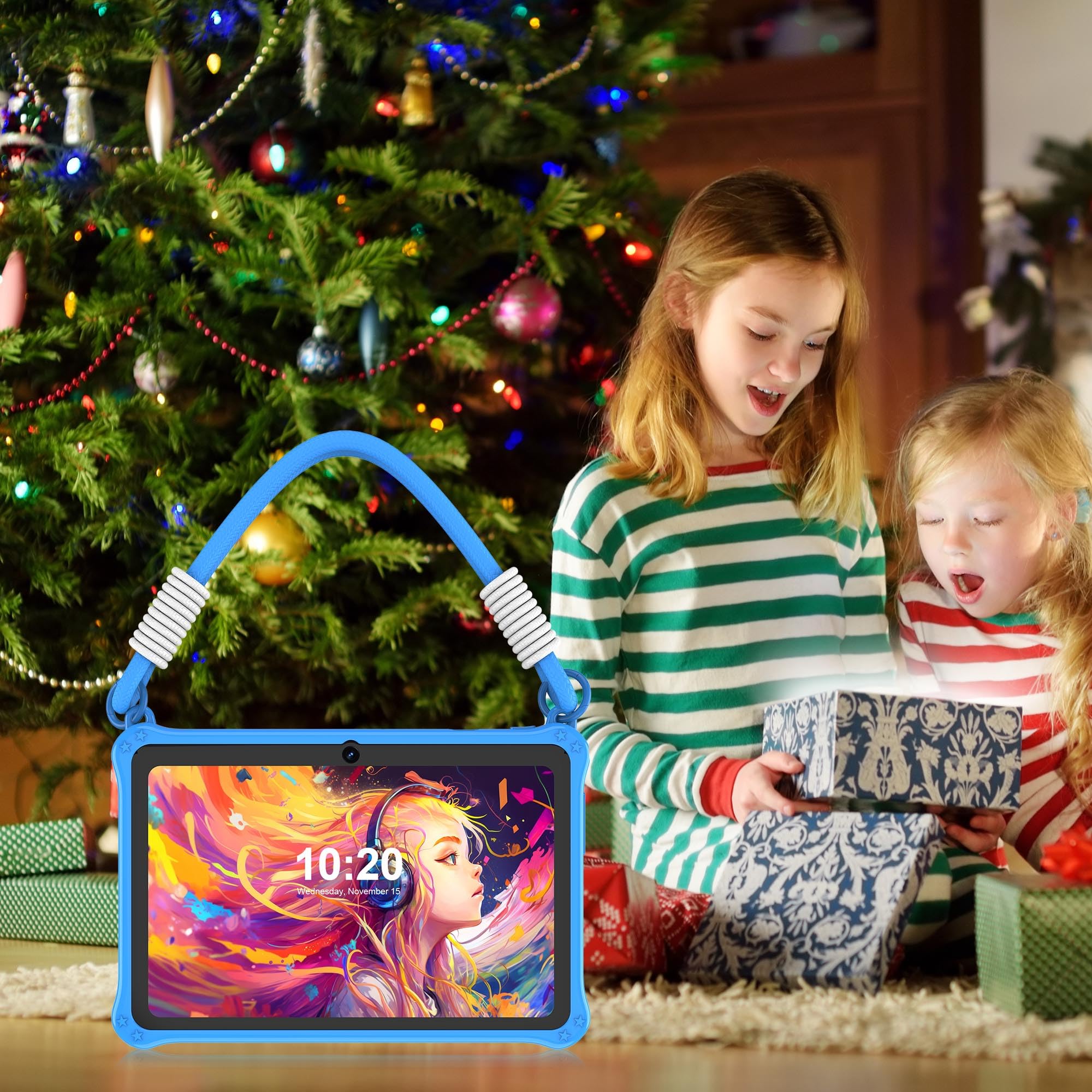 Foto 7 pulgar | Tableta Infantil Pritom de 7" y 32 GB con Android 13 con Wifi - Venta Internacional