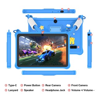 Foto 7 | Tableta Infantil Pritom de 7" y 32 GB con Android 13 con Wifi - Venta Internacional