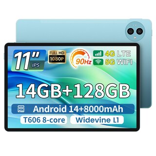 Foto 1 | Tablet Teclast P50 11" Android 14 14 GB + 128 GB 1 TB Expandir - Venta Internacional