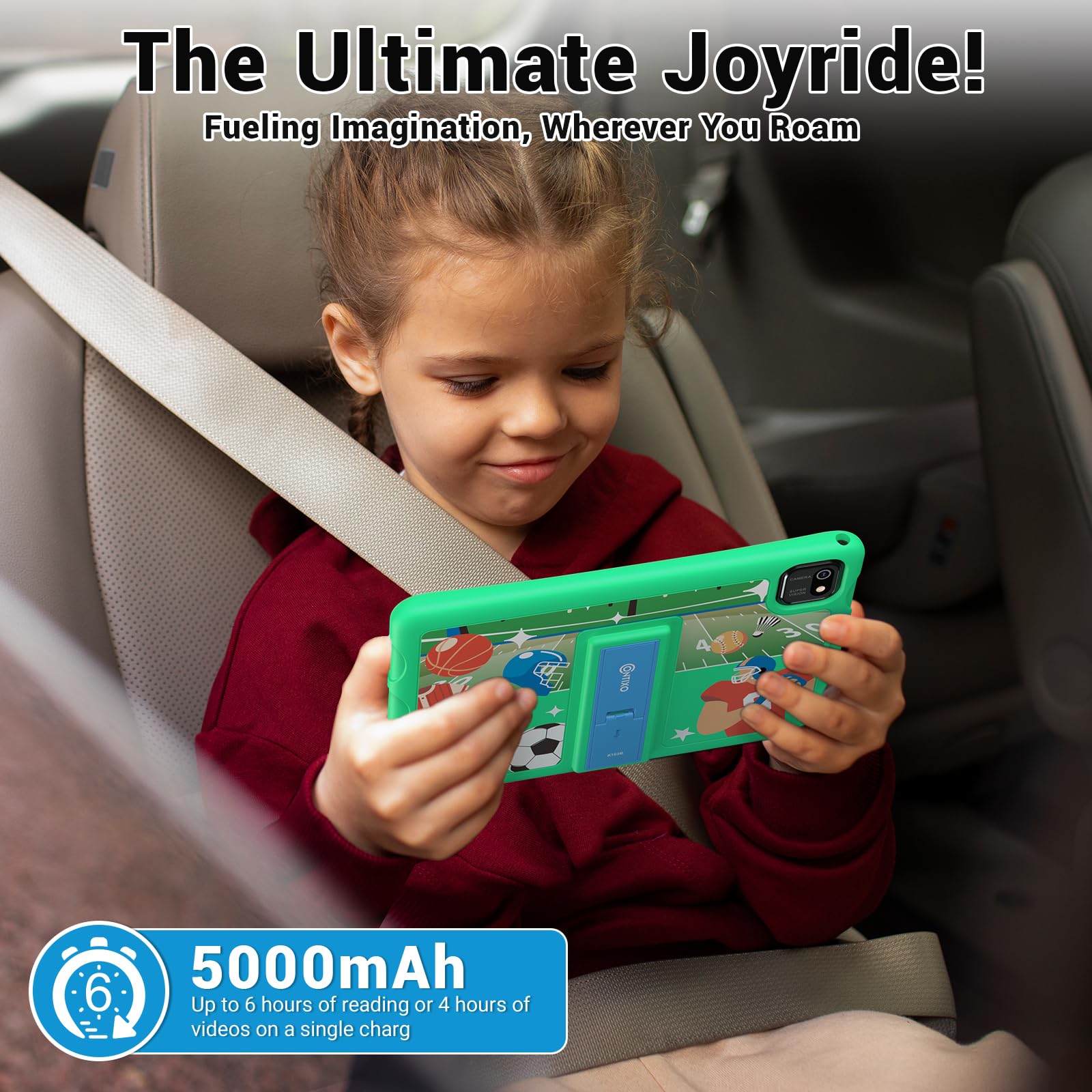 Foto 7 pulgar | Tablet Infantil Contixo K103a Android de 10 Pulgadas y 64 Gb con 80 Libros - Venta Internacional