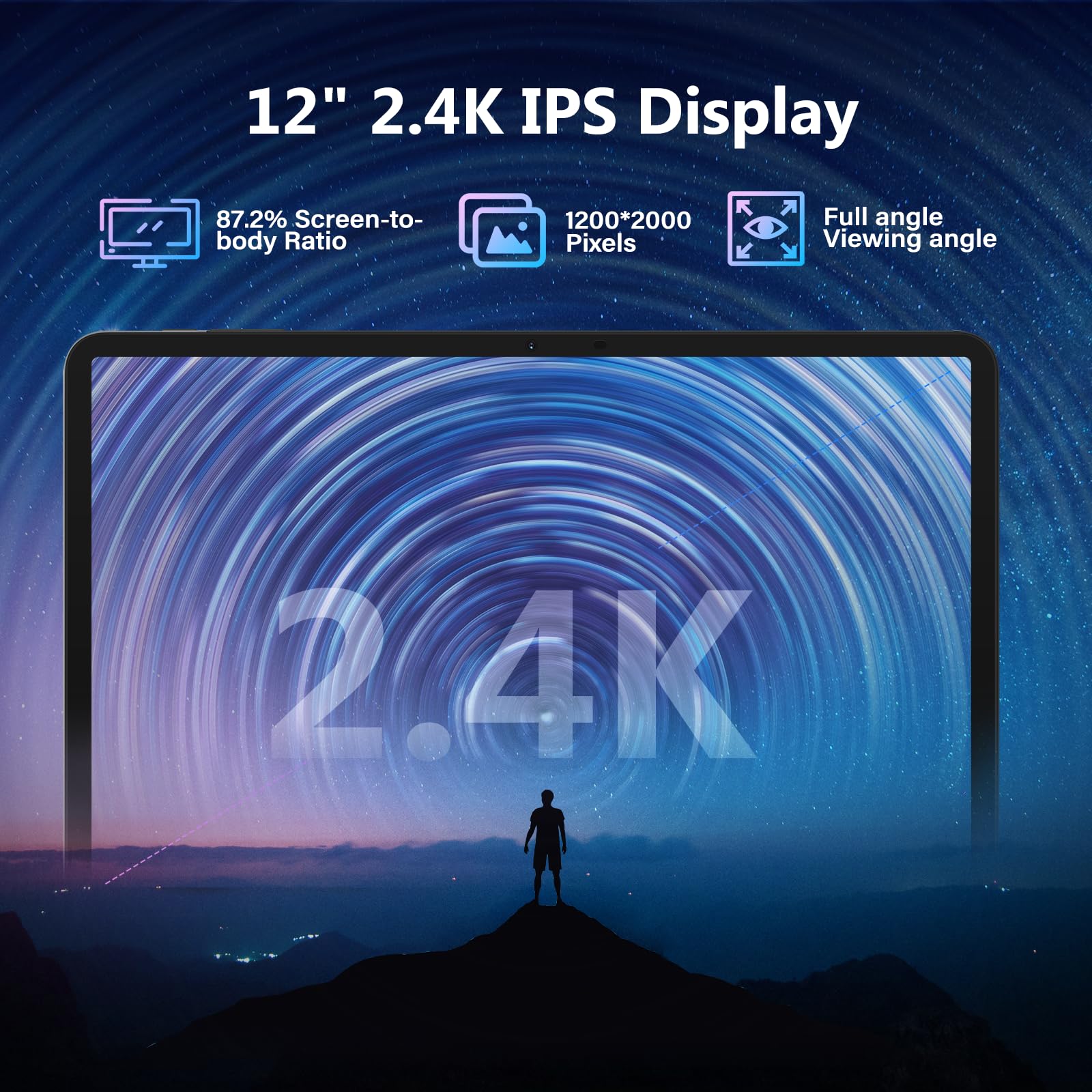 Foto 4 | Tablet Doogee T40 Pro De 12 Pulgadas Con Android 14, 20 Gb De Ram Y 512 Gb De Rom - Venta Internacional.
