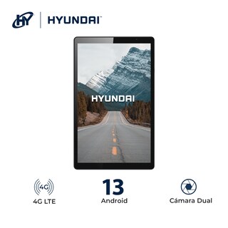 Foto 3 | Tableta Hyundai Hytab Plus 10.1'', 1280x800, G+g, Mtk 8766, 4gb, 64gb, Android 13, Lte, Incluye Stylus - Gris Espicial
