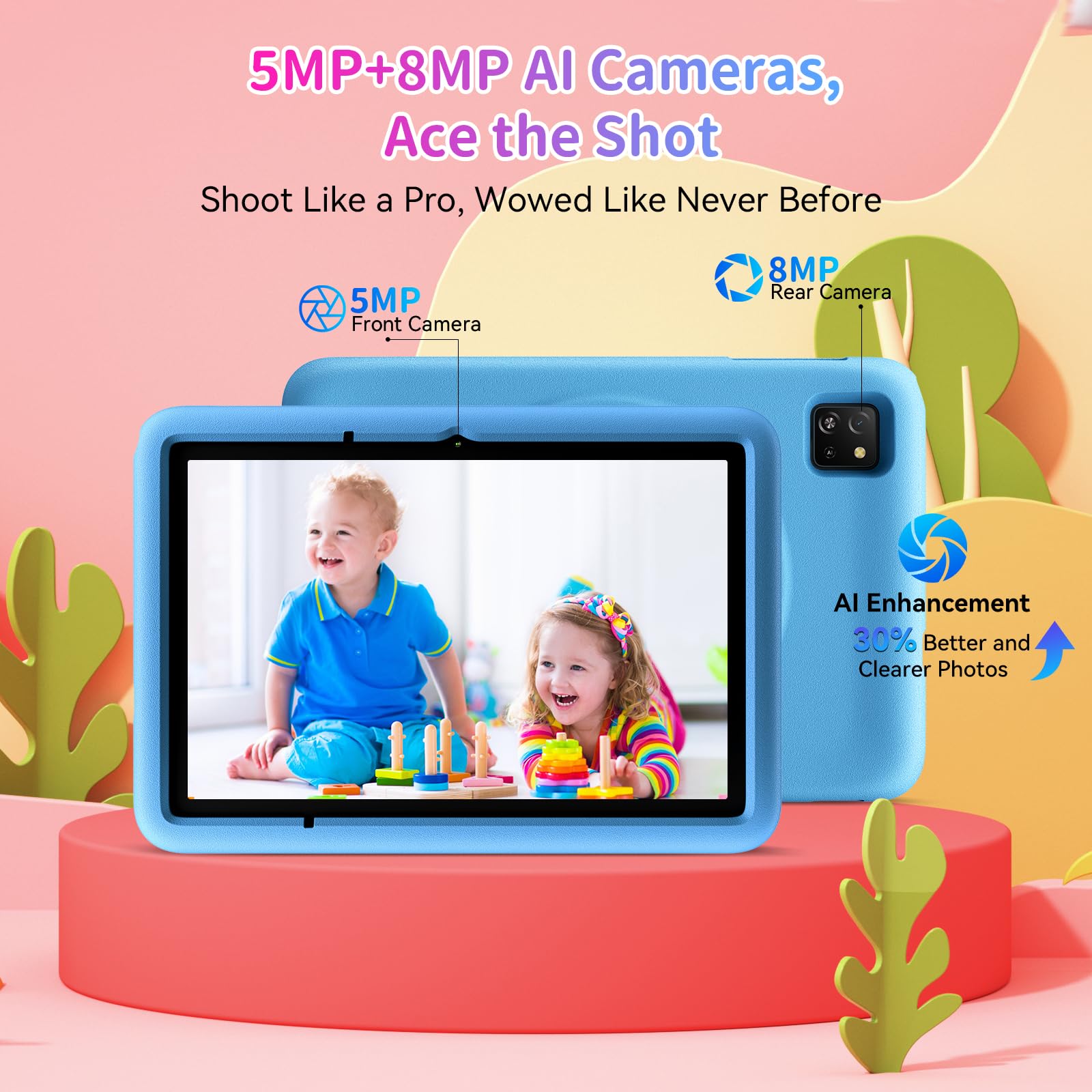 Foto 3 | Blackview Tab A6 Kids Wifi Tablet 12gb+128gb Android 14