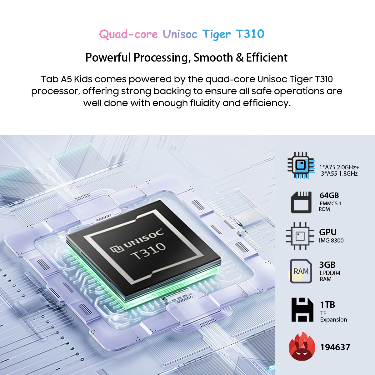 Foto 8 pulgar | Tableta Blackview Tab A5 Kids 4g de 9 Gb+64 Gb Android 14 de 5100 Mah - Venta Internacional
