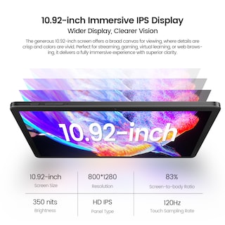 Foto 4 | Tablet Blackview Oscal Pad 90 4g 10.92 Pulgadas 8 Gb de Ram 128 Gb de Rom - Venta Internacional