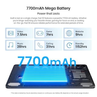 Foto 6 | Tablet Blackview Oscal Pad 90 4g 10.92 Pulgadas 8 Gb de Ram 128 Gb de Rom - Venta Internacional