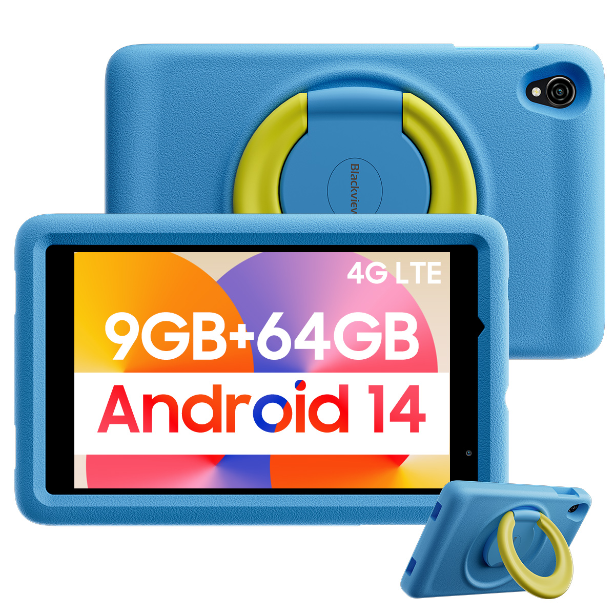 Foto 1 | Tableta Blackview Tab A5 Kids 4g de 9 Gb+64 Gb Android 14 de 5100 Mah - Venta Internacional