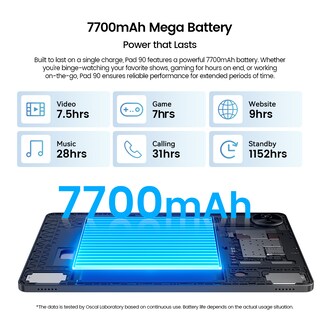 Foto 6 | Tablet Blackview Oscal Pad 90 4g 10.92 Pulgadas 8 Gb de Ram 128 Gb de Rom - Venta Internacional