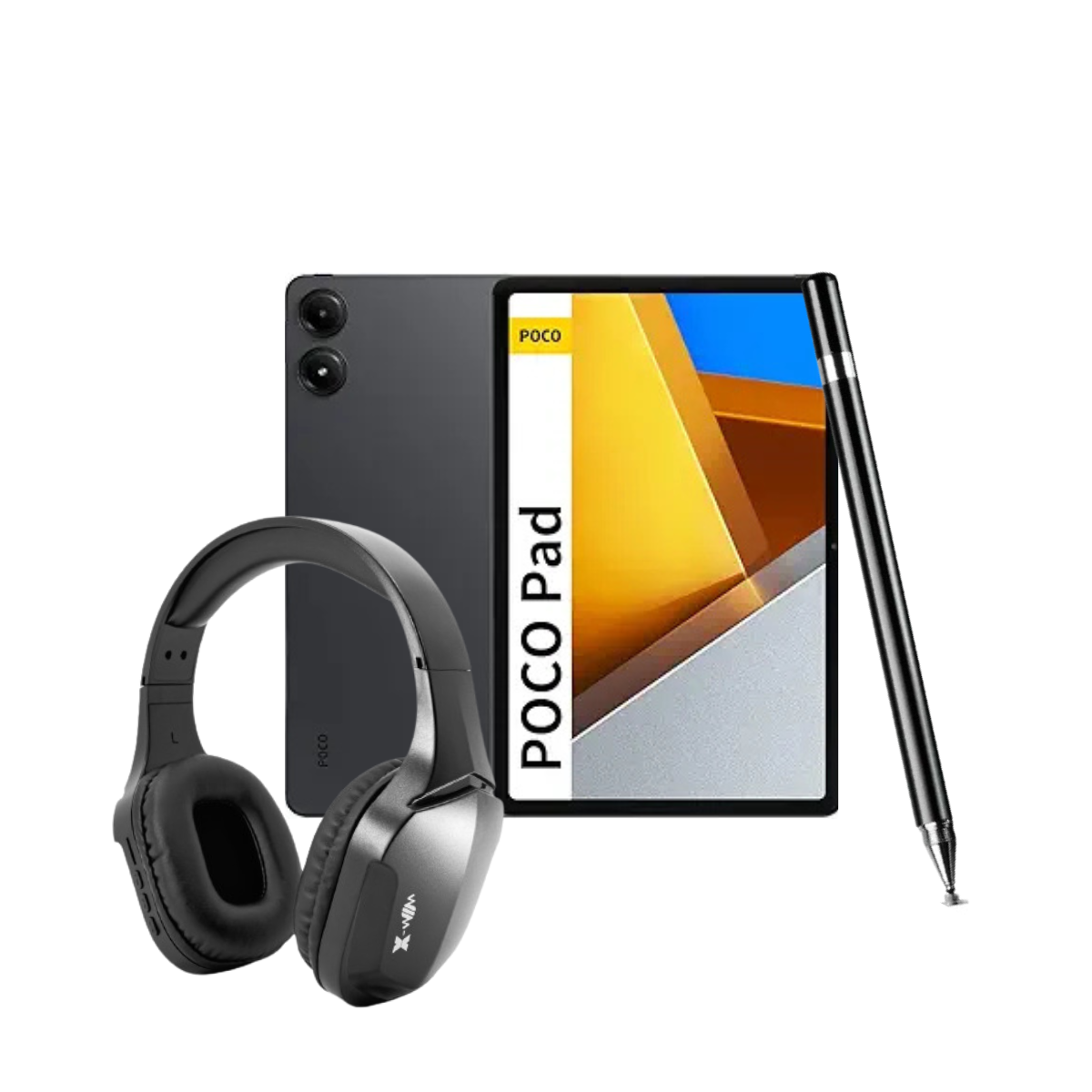 Foto 2 pulgar | Combo Tablet Xiaomi Poco Pad Snapdragon 8gb 256gb + Audífonos Bluetooth y Lápiz Táctil