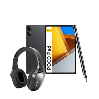 Foto 1 | Combo Tablet Xiaomi Poco Pad Snapdragon 8gb 256gb + Audífonos Bluetooth y Lápiz Táctil