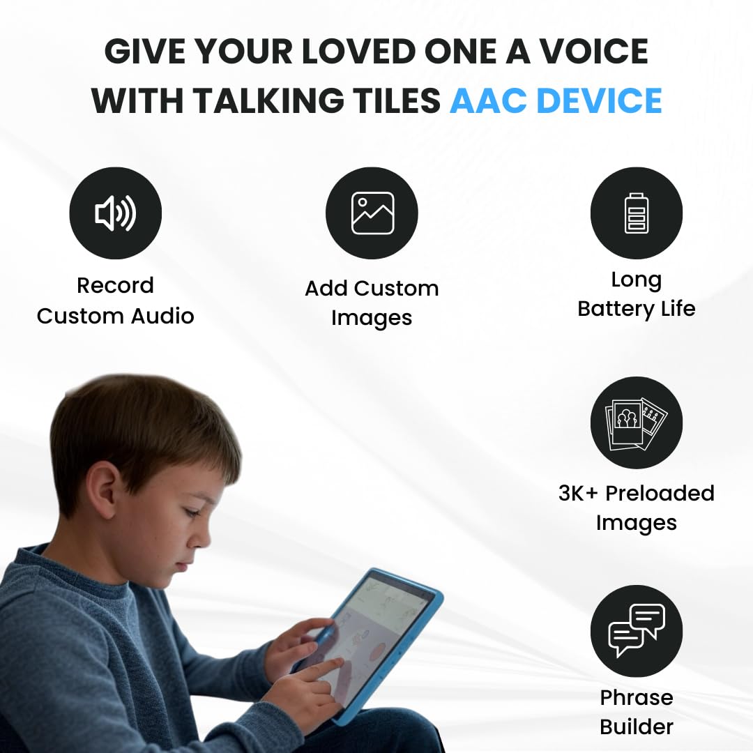 Foto 3 pulgar | Tablet Aac Talkingtiles Talking Tiles Con Memoria De 256 Gb, Color Blanco - Venta Internacional.