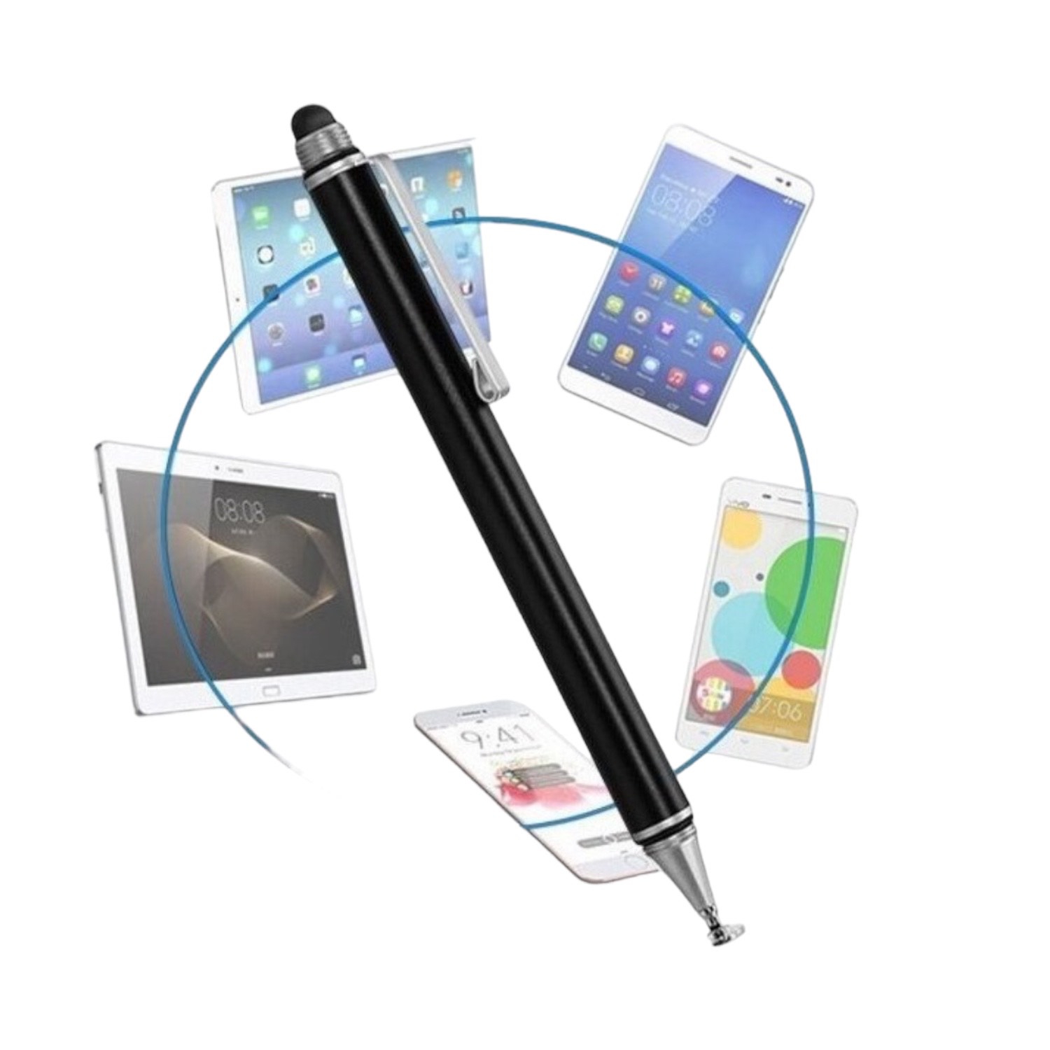 Lápiz Táctil Para Tableta Y Ipad Double Pointer Generic - Venta Internacional.