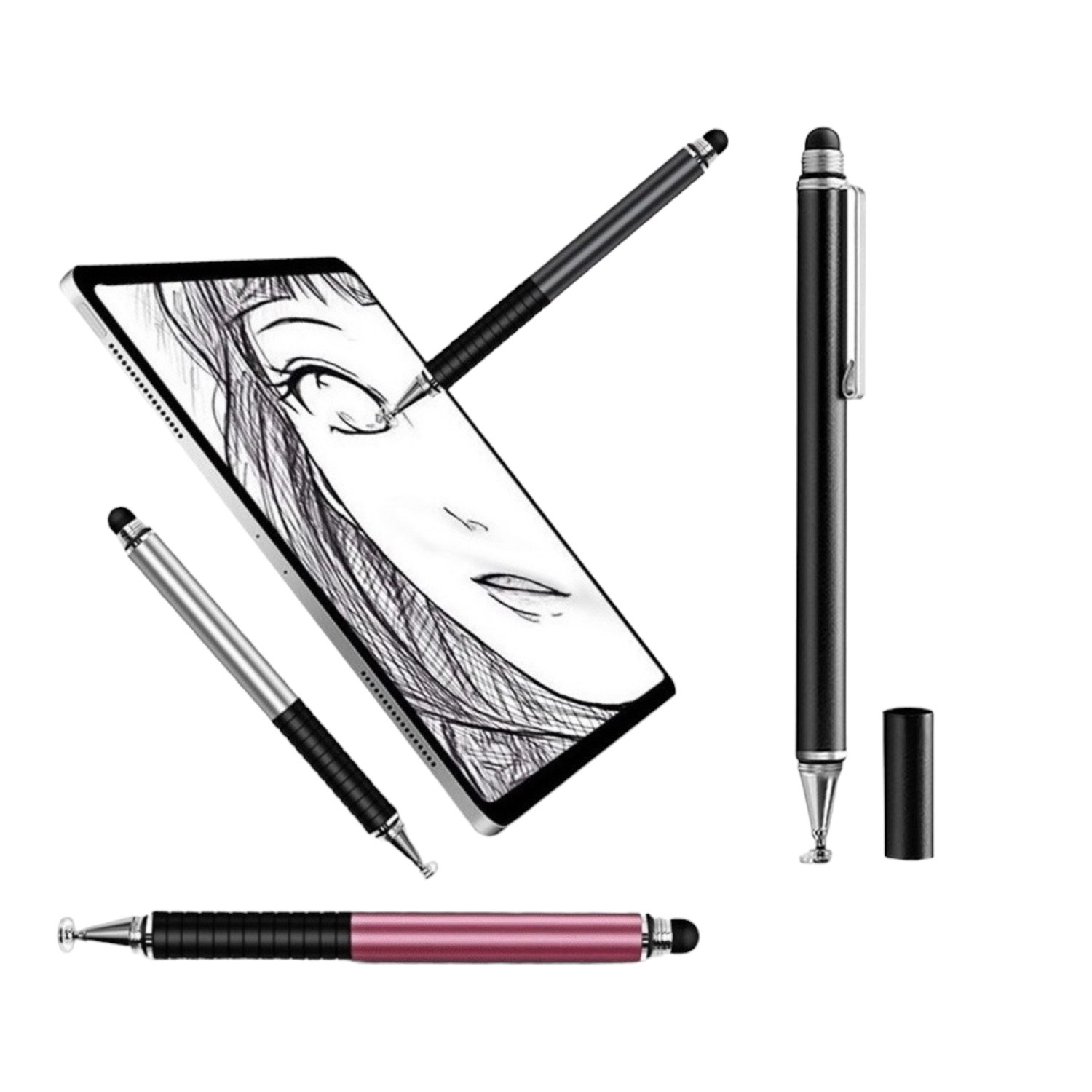 Foto 5 pulgar | Lápiz Táctil Para Tableta Y Ipad Double Pointer Generic - Venta Internacional.