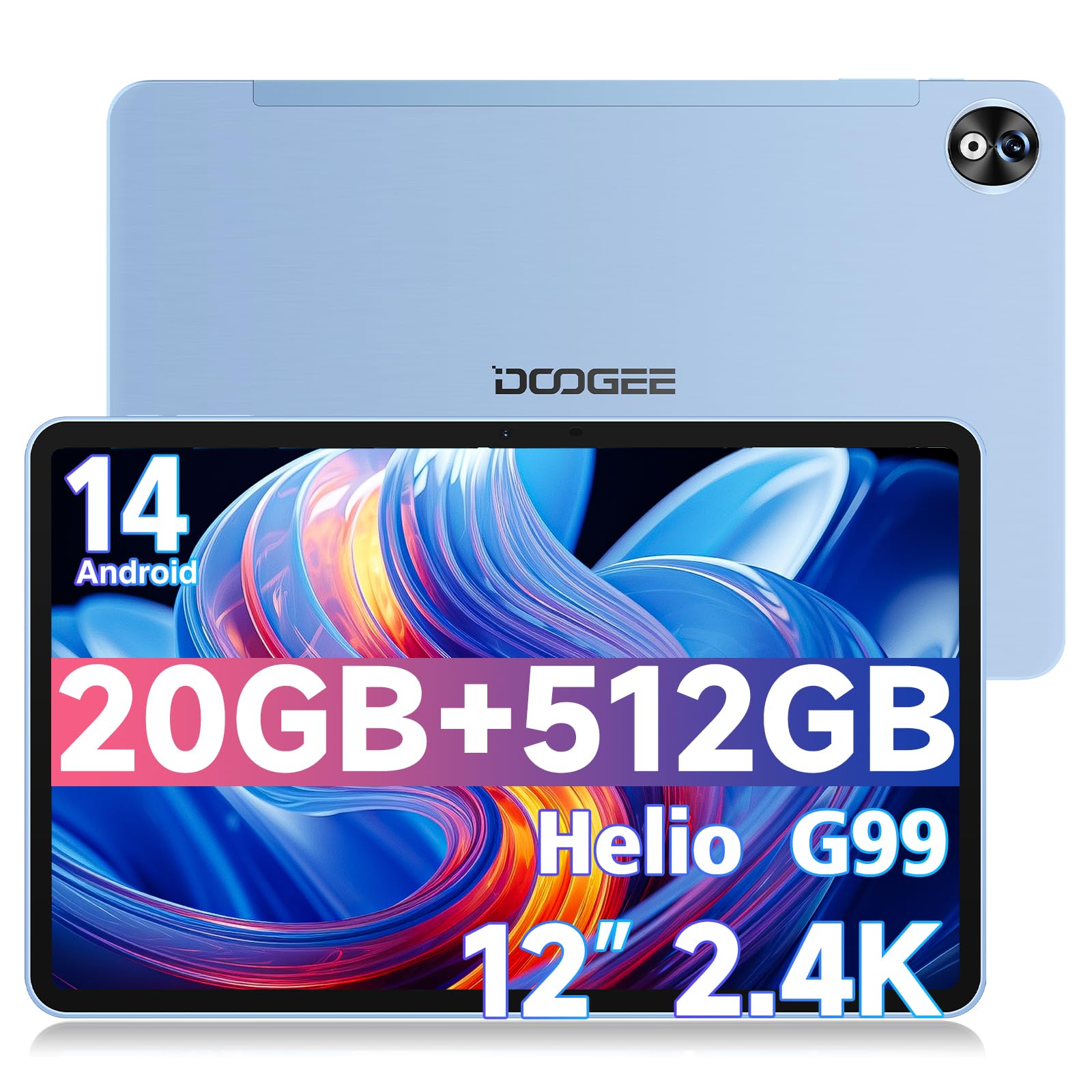 Foto 1 | Tablet Doogee T40 Pro 12'' Android 14 20gb Ram 512gb Azul - Venta Internacional.