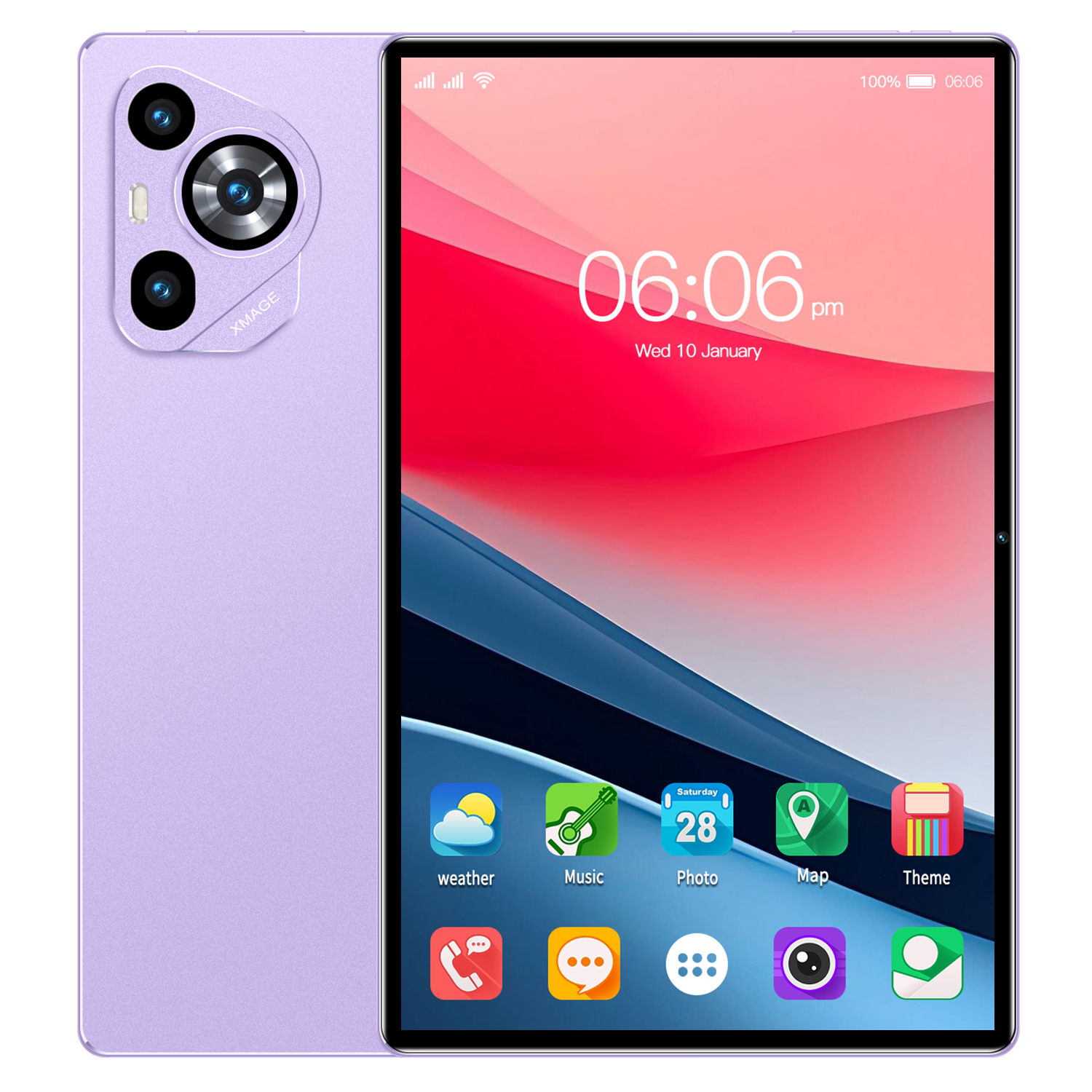 Foto 1 | Tablet M70 Plus 12 Gb De Ram + 512 Gb De Rom De 10,1'' Android 12.0 - Venta Internacional.