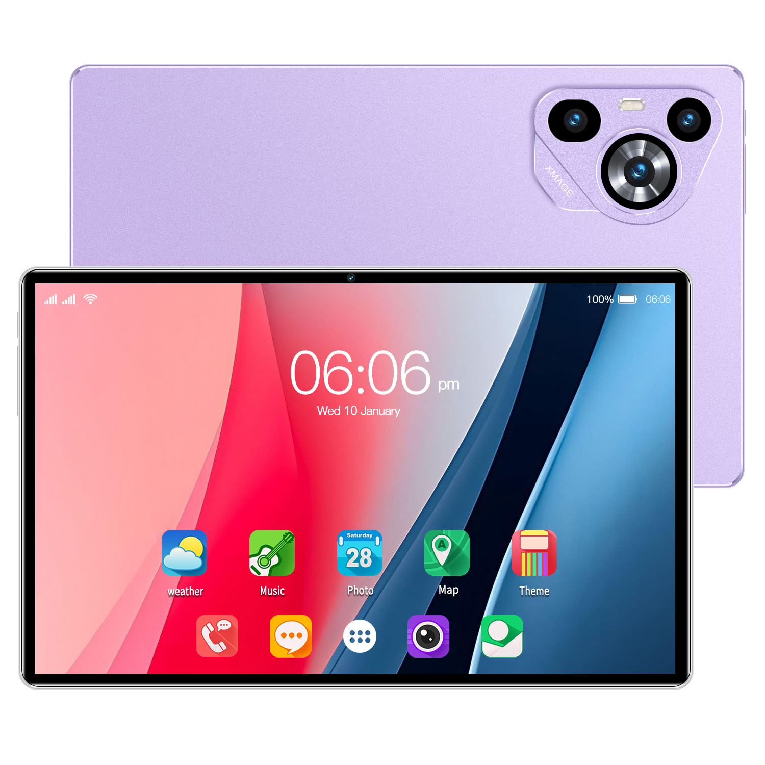 Foto 3 | Tablet M70 Plus 12 Gb De Ram + 512 Gb De Rom De 10,1'' Android 12.0 - Venta Internacional.