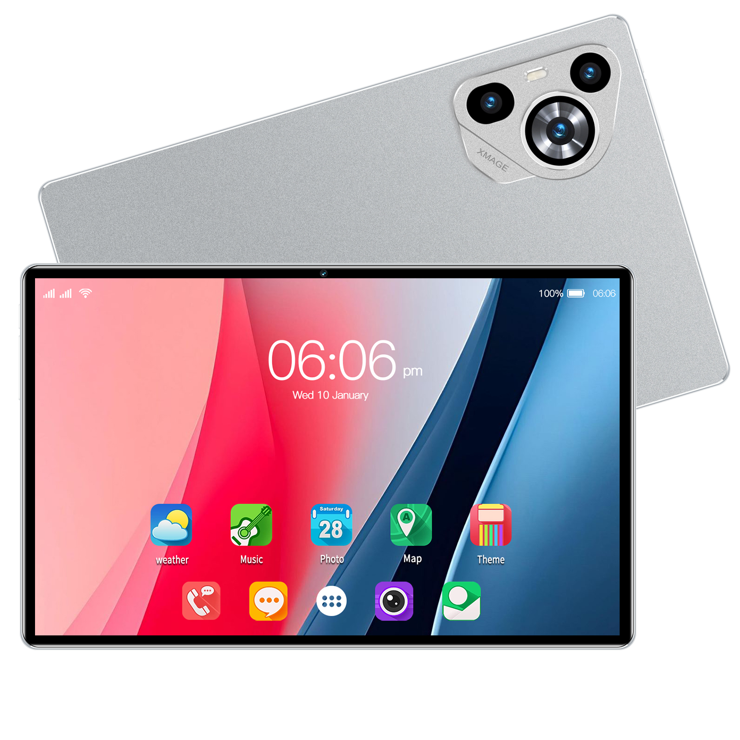 Foto 4 | Tablet M70 Plus 12 Gb De Ram + 512 Gb De Rom De 10,1'' Android 12.0 - Venta Internacional.