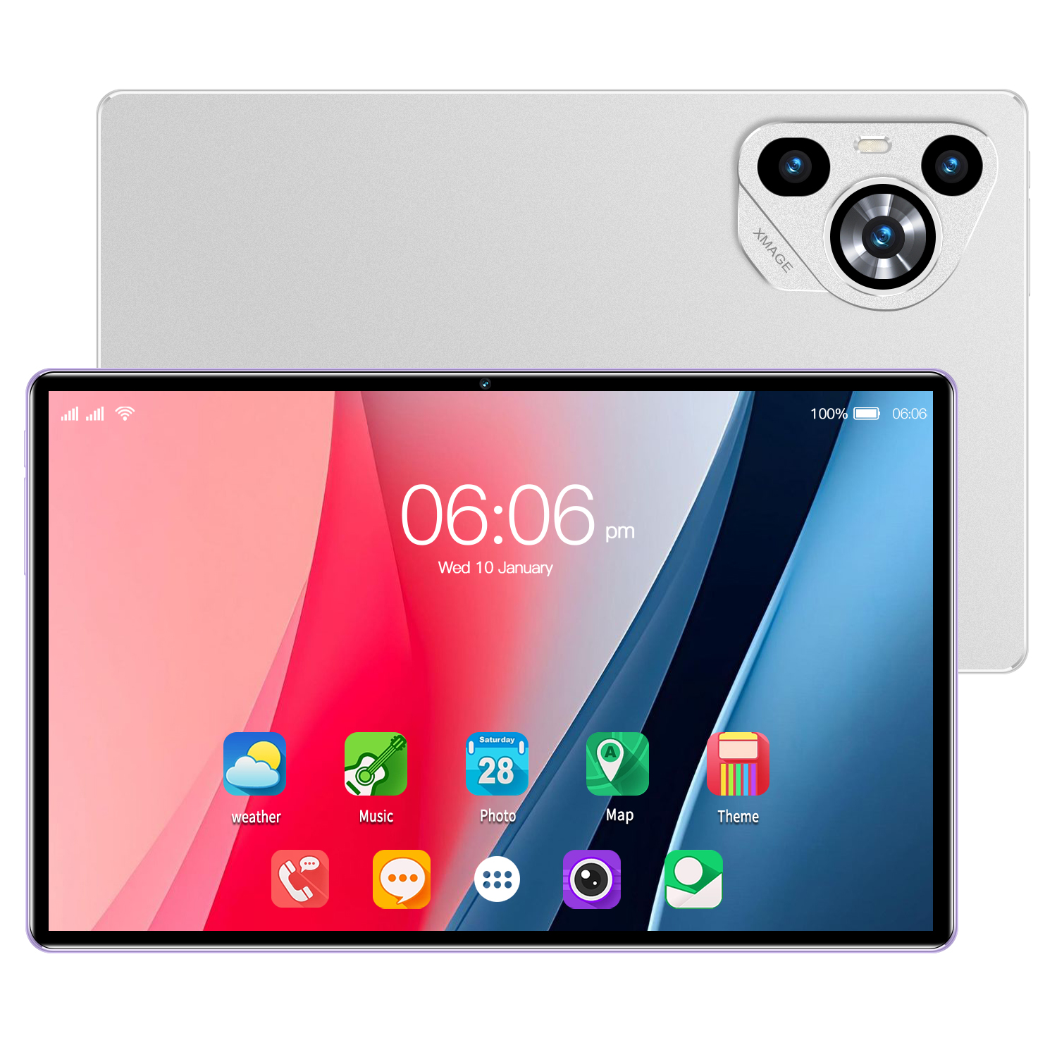 Foto 3 | Tablet M70 Plus 12 Gb De Ram + 512 Gb De Rom De 10,1'' Android 12.0 - Venta Internacional.