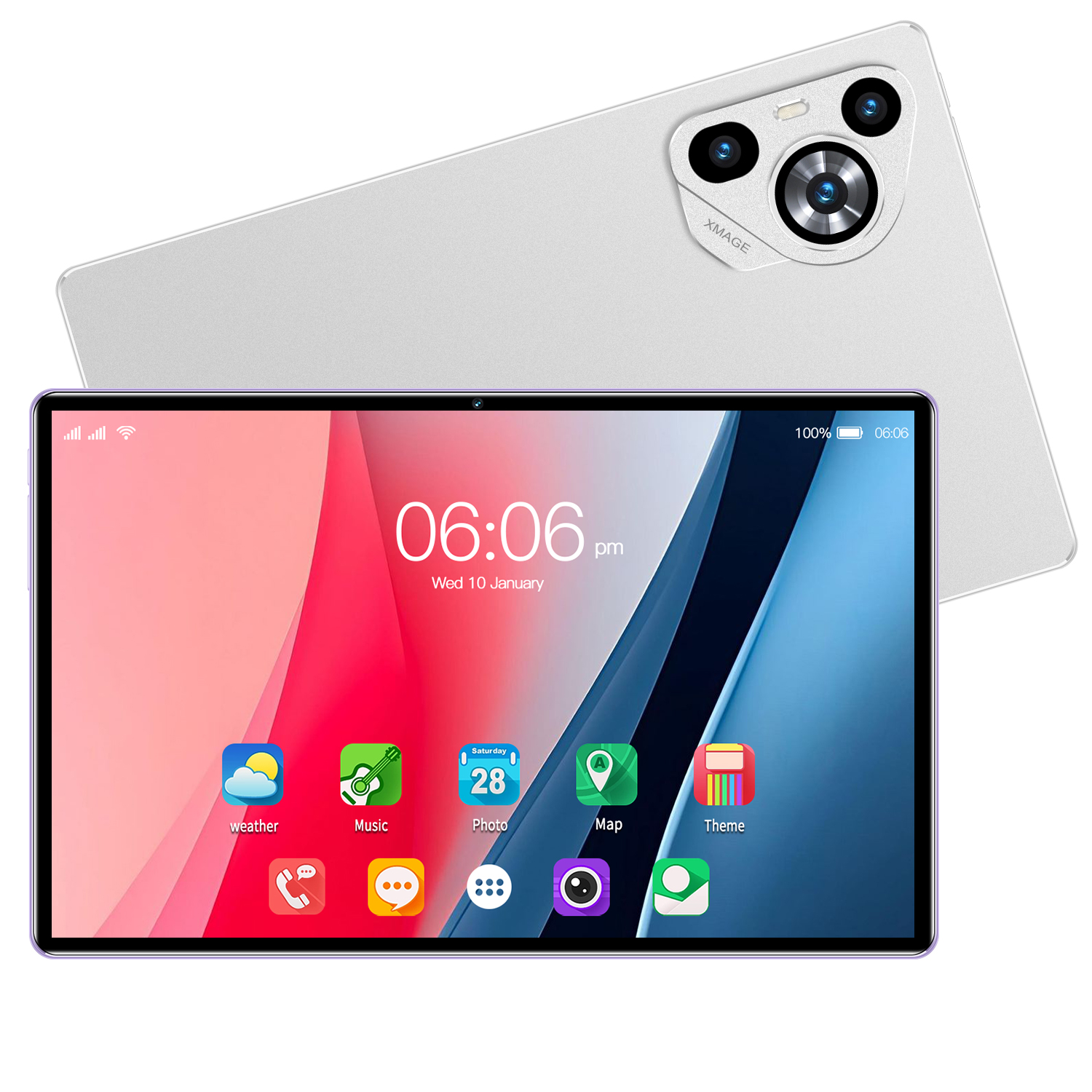 Foto 4 | Tablet M70 Plus 12 Gb De Ram + 512 Gb De Rom De 10,1'' Android 12.0 - Venta Internacional.