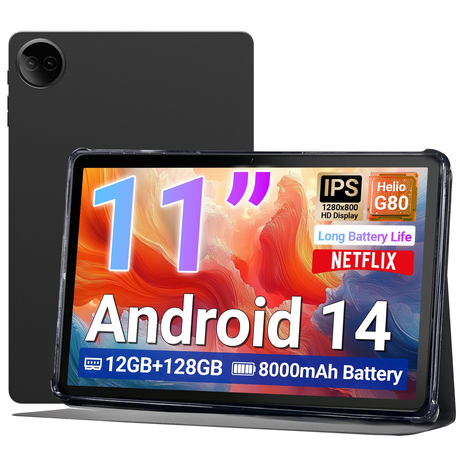 Foto 1 | Tableta Digiland Tab R11-11 Android 14 12 GB RAM 128 GB Gris - Venta Internacional